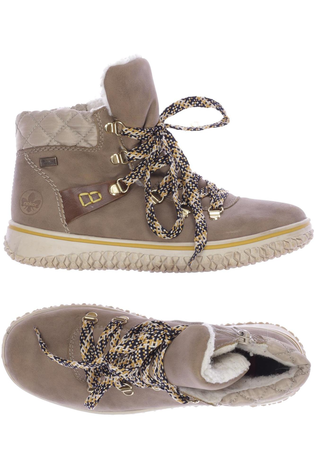 

Rieker Damen Stiefelette, beige, Gr. 37