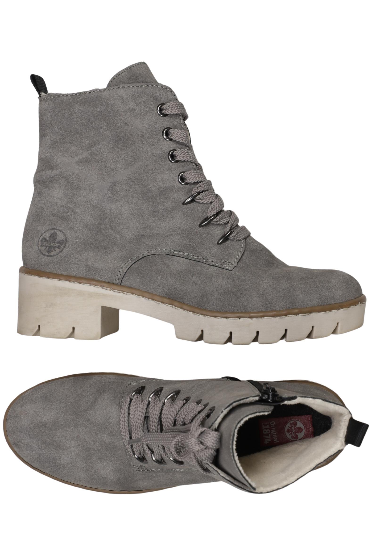 

Rieker Damen Stiefelette, grau, Gr. 37