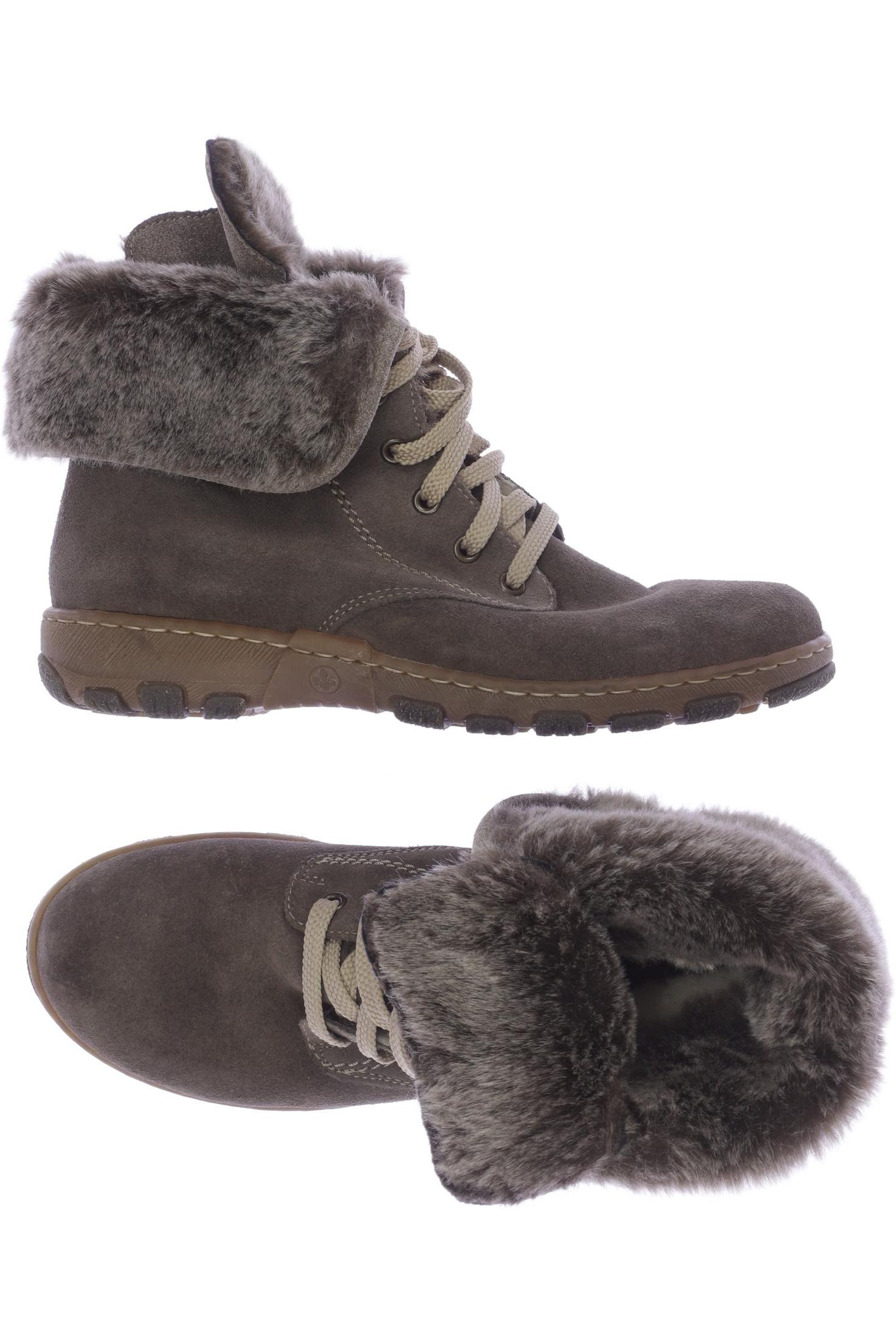 

Rieker Damen Stiefelette, beige, Gr. 40