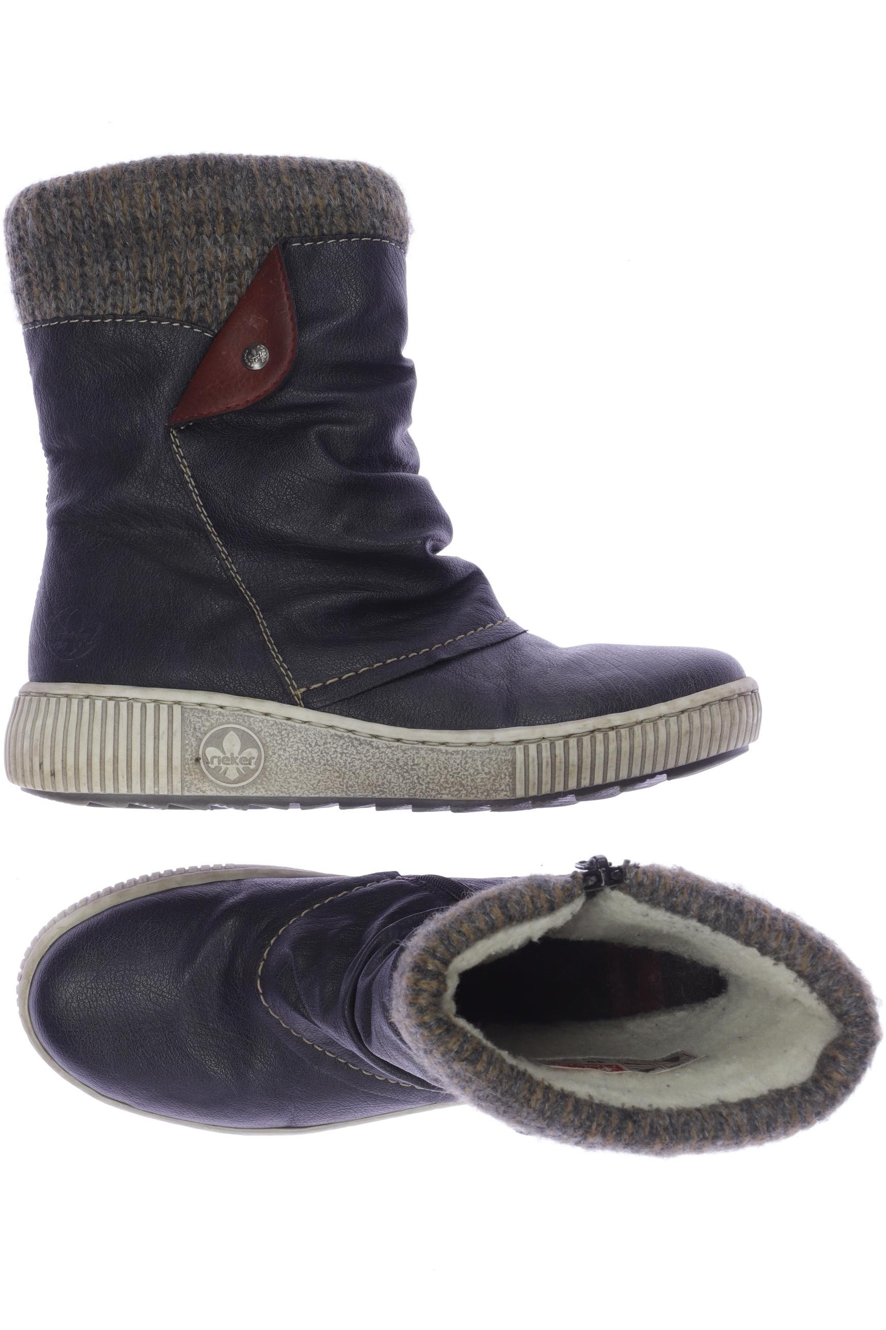 

Rieker Damen Stiefelette, marineblau, Gr. 39