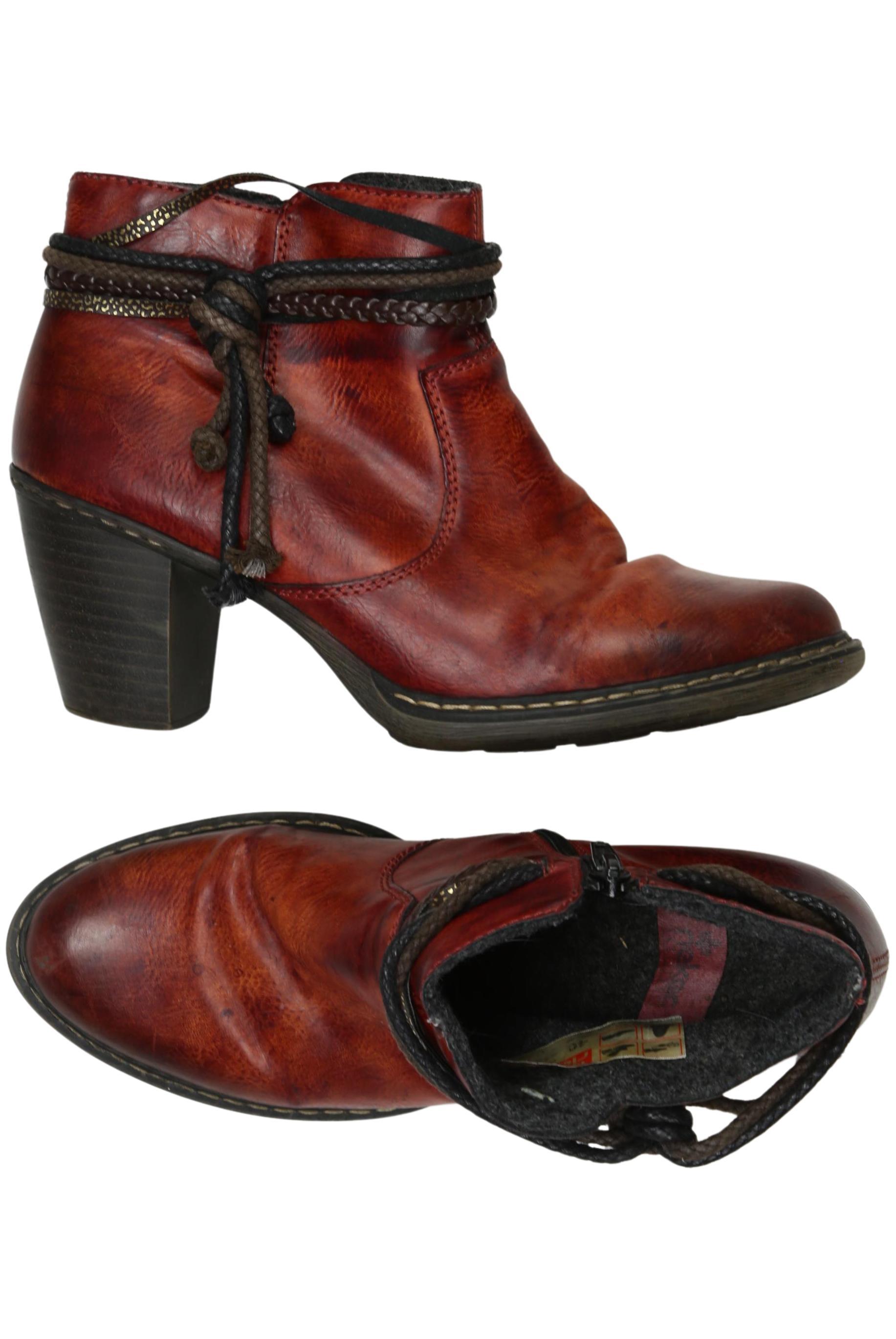 

Rieker Damen Stiefelette, rot, Gr. 40