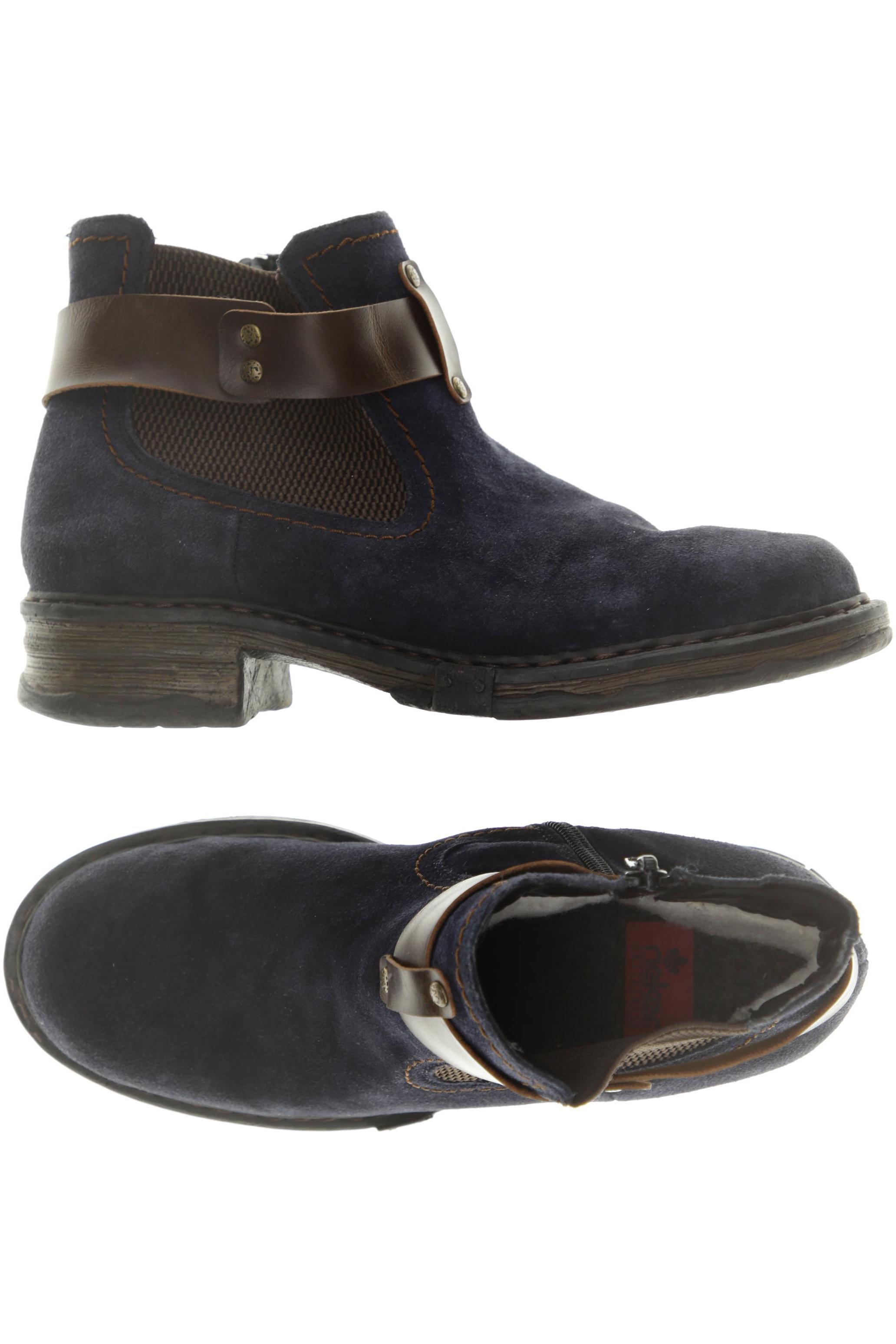 

Rieker Damen Stiefelette, blau, Gr. 37