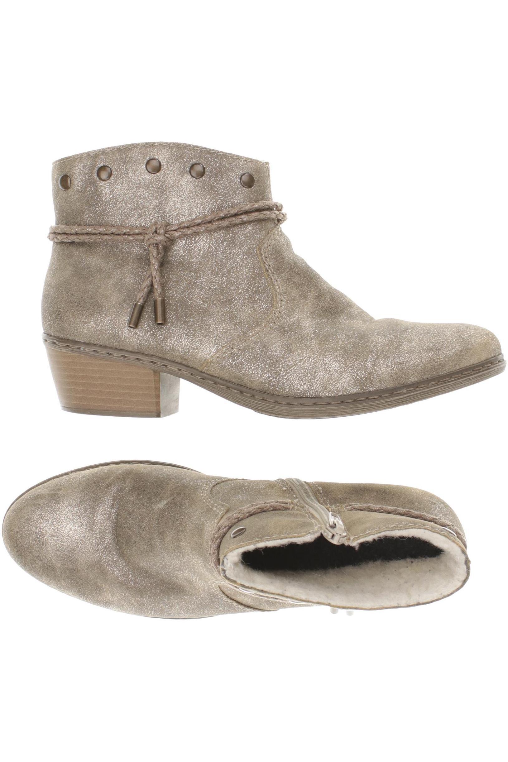 

Rieker Damen Stiefelette, beige, Gr. 40