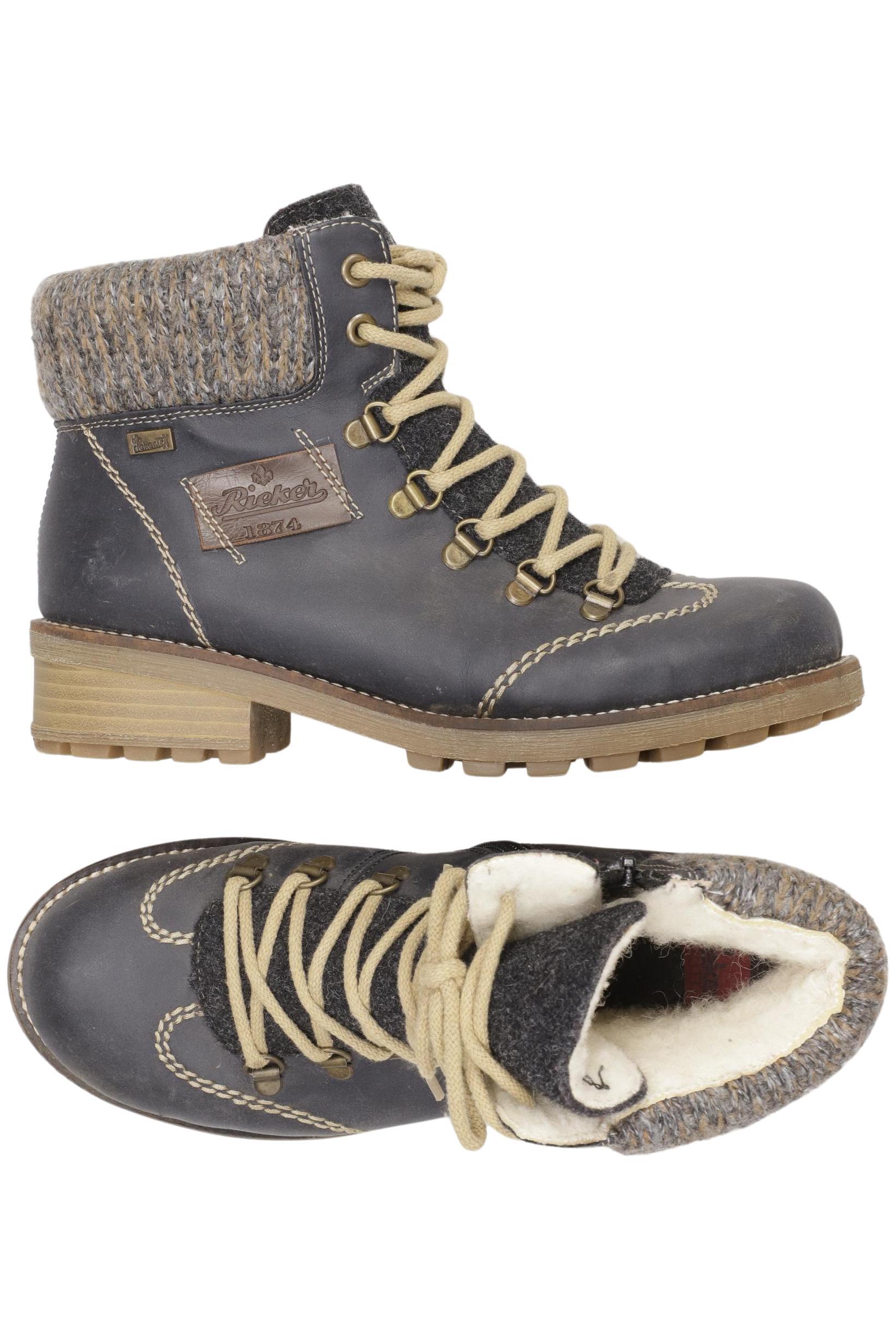 

Rieker Damen Stiefelette, marineblau, Gr. 37