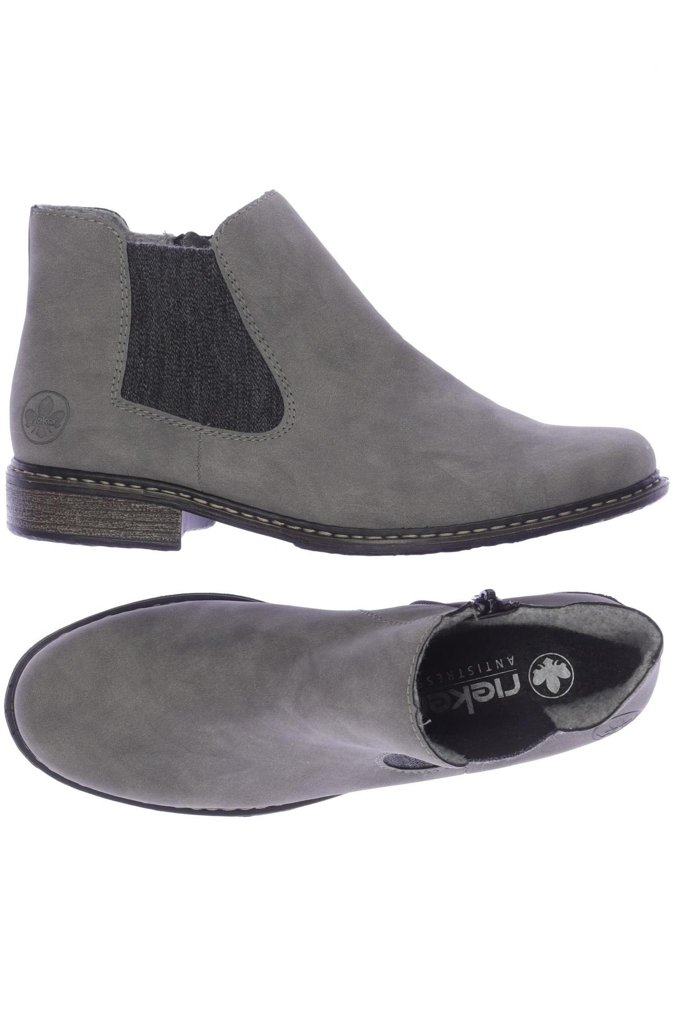 

Rieker Damen Stiefelette, grau, Gr. 40