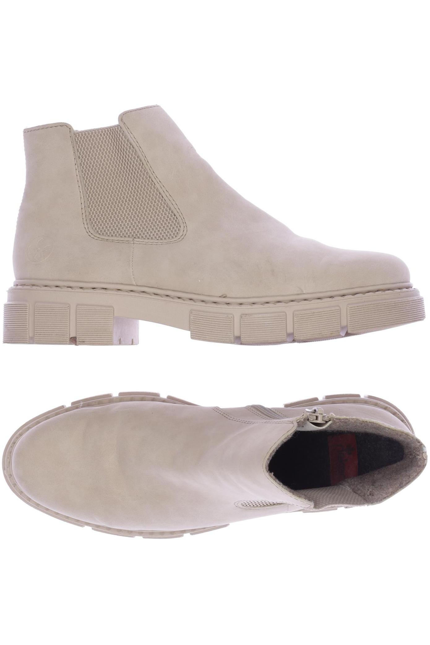 

Rieker Damen Stiefelette, cremeweiß, Gr. 42