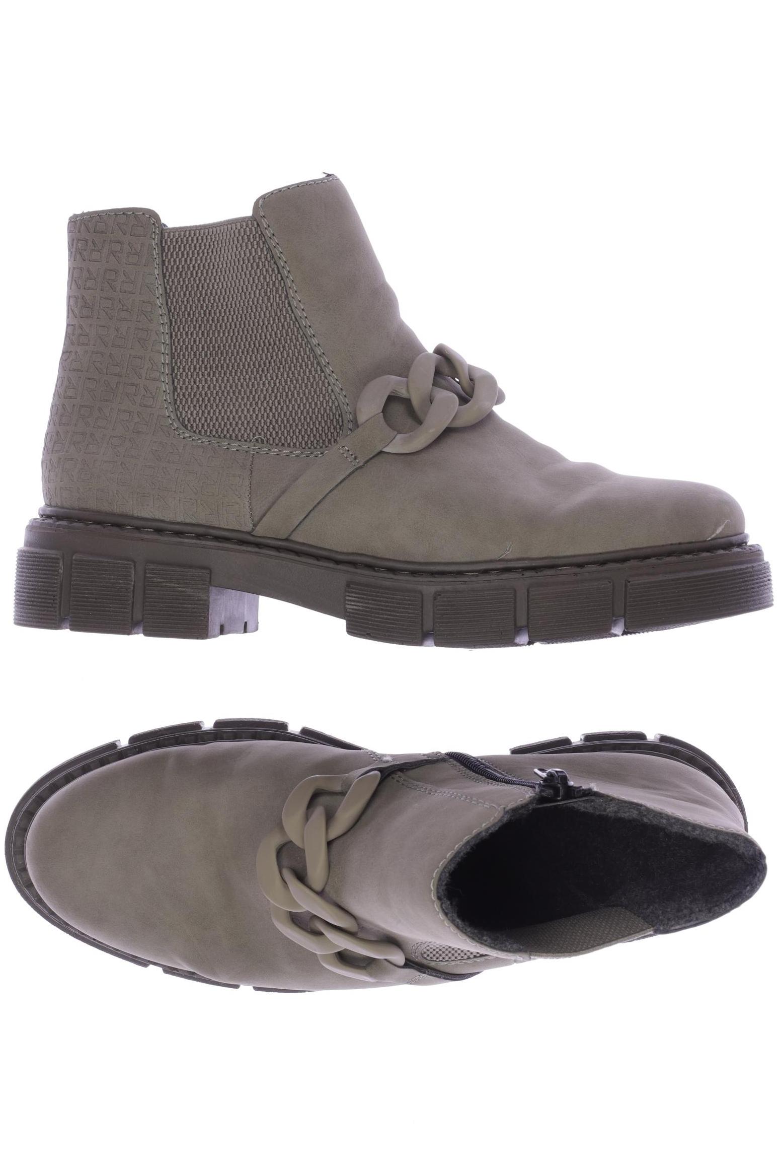 

Rieker Damen Stiefelette, grün, Gr. 39