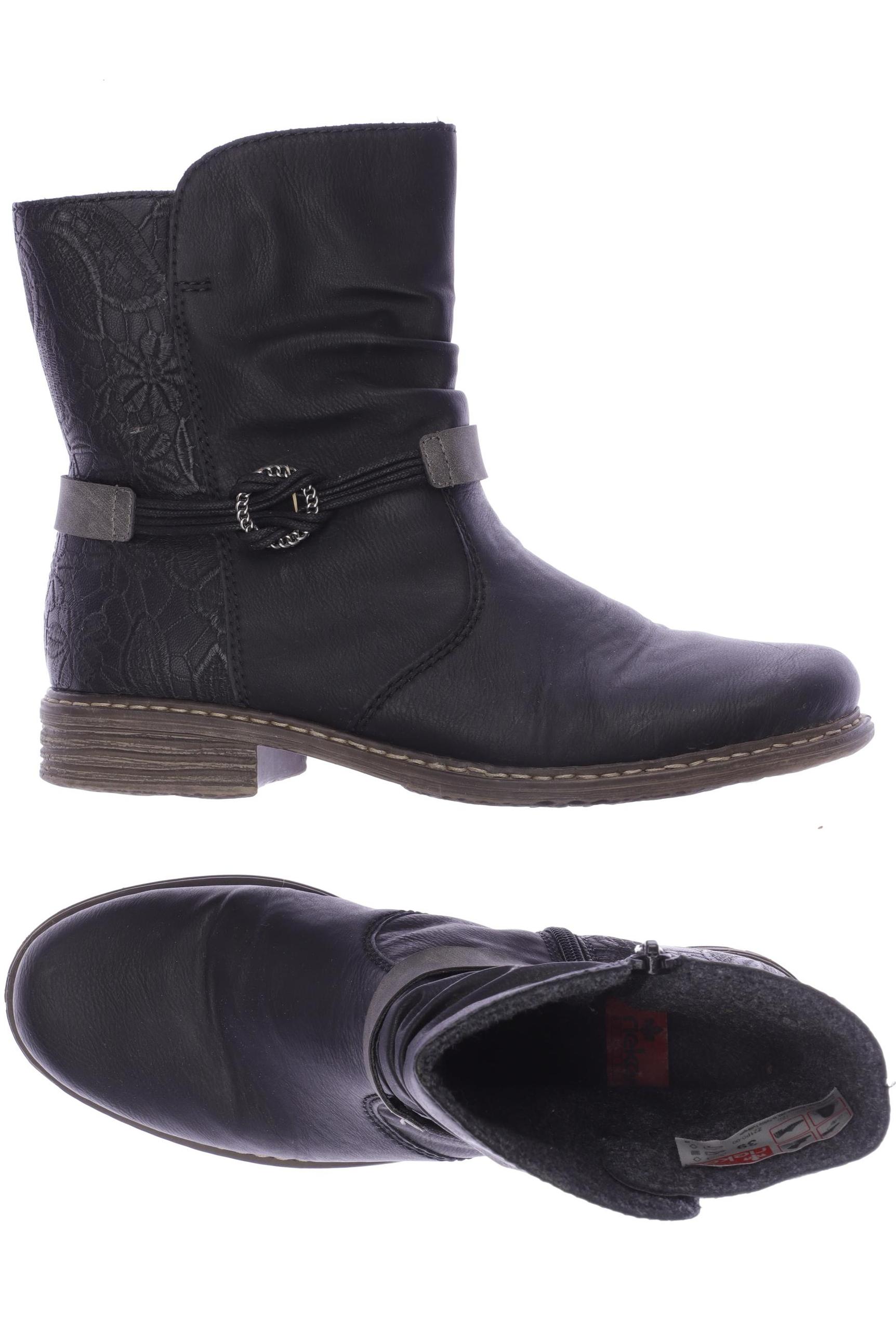 

Rieker Damen Stiefelette, schwarz