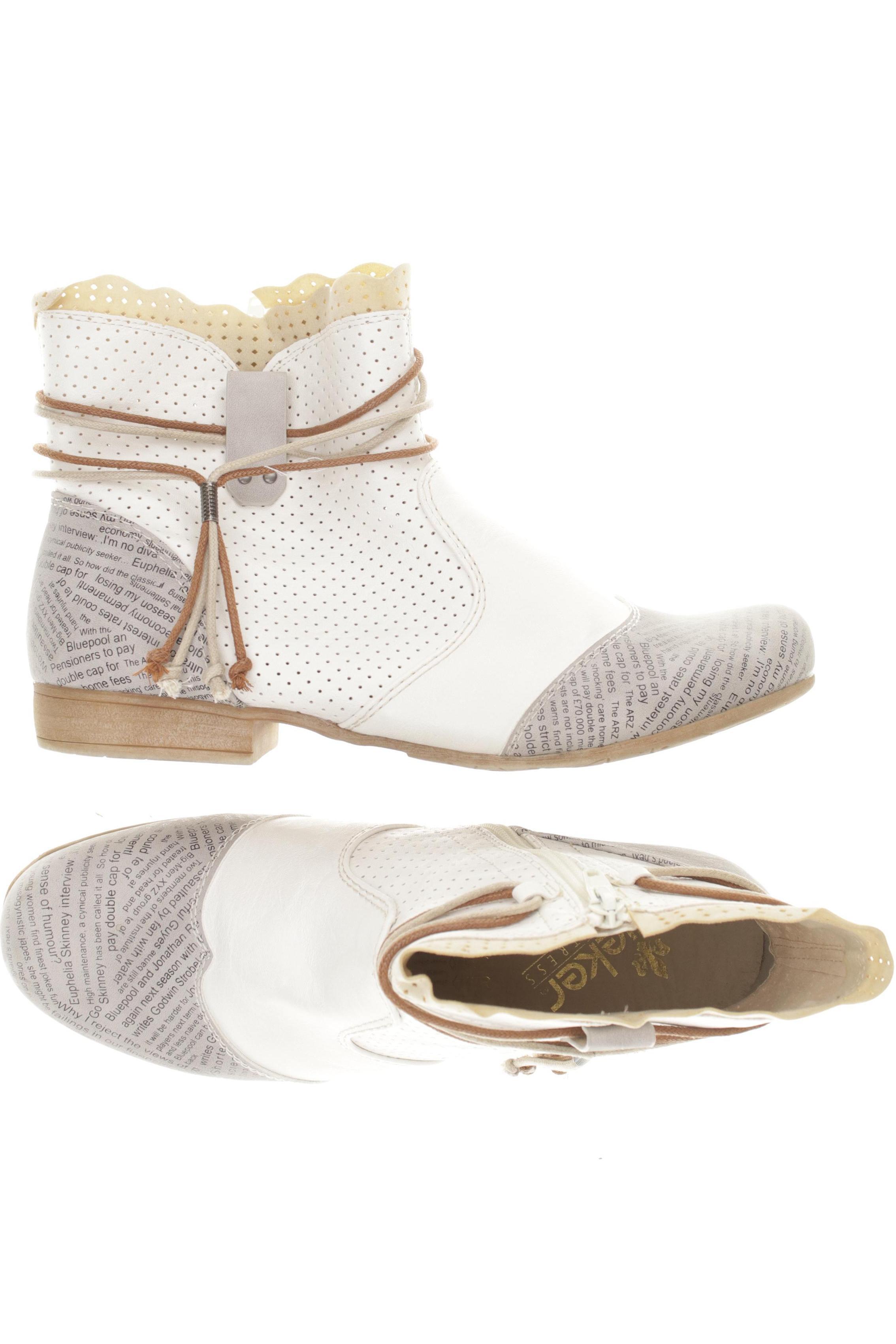 

Rieker Damen Stiefelette, weiß, Gr. 41