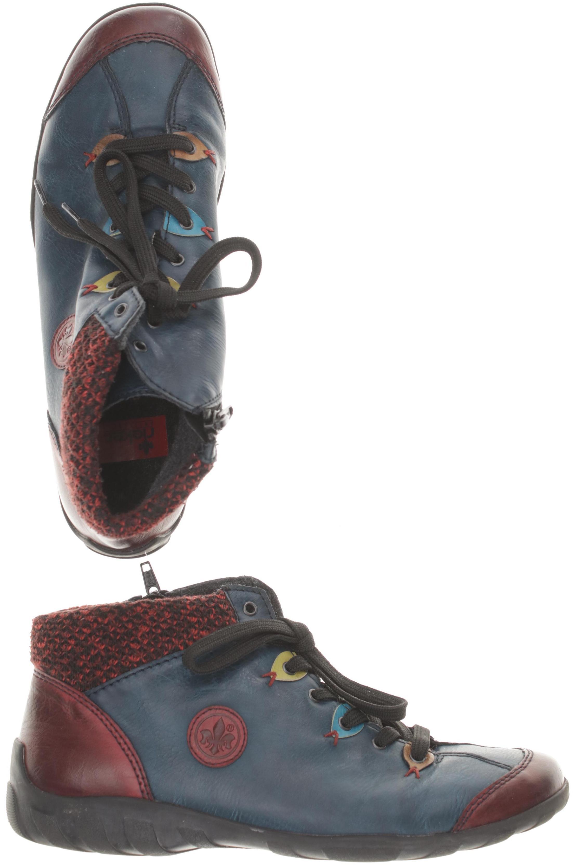 

Rieker Damen Stiefelette, blau, Gr. 40
