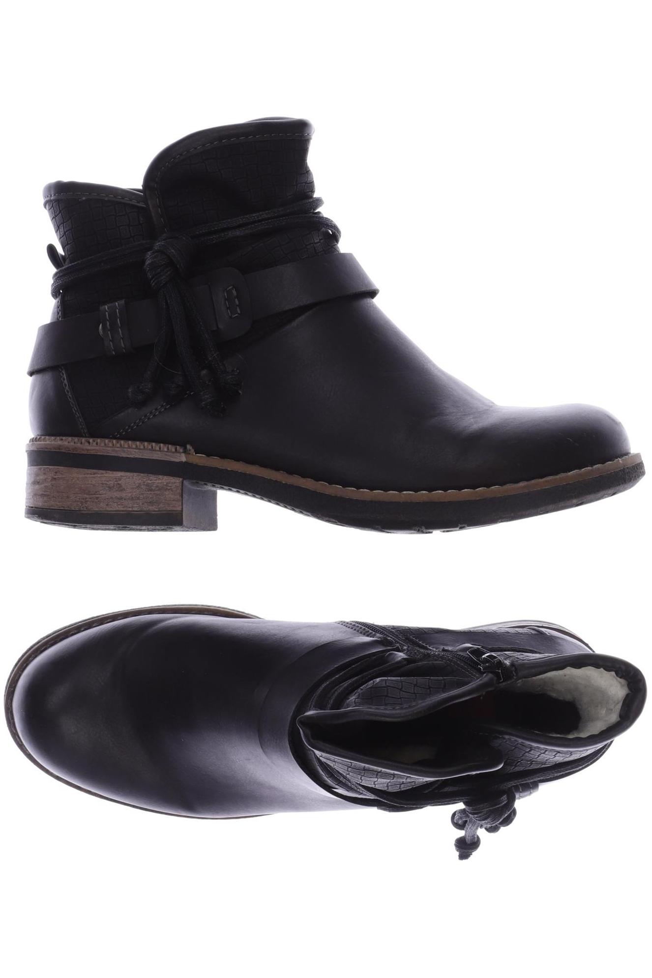 

Rieker Damen Stiefelette, schwarz, Gr. 40
