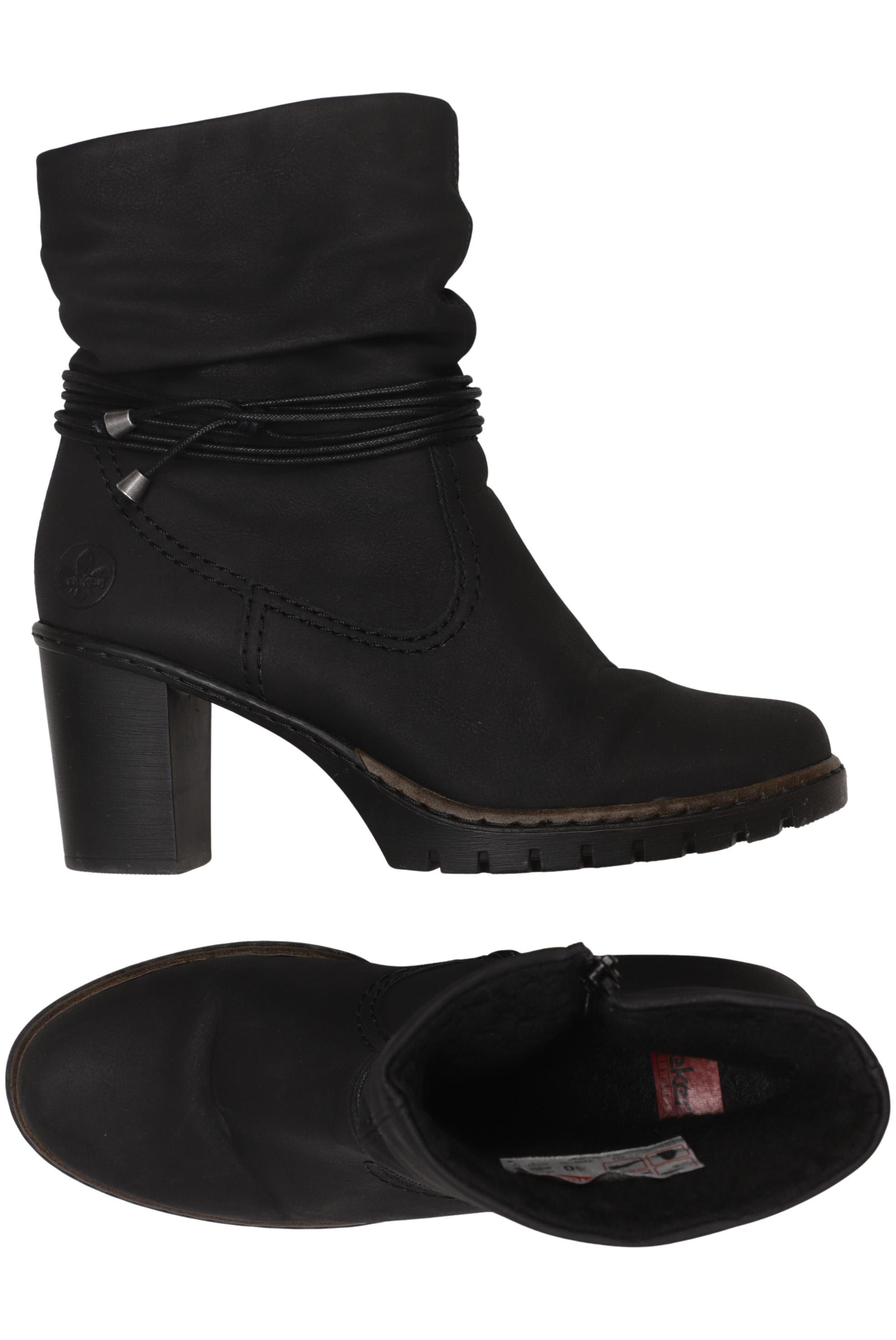 

Rieker Damen Stiefelette, schwarz, Gr. 40