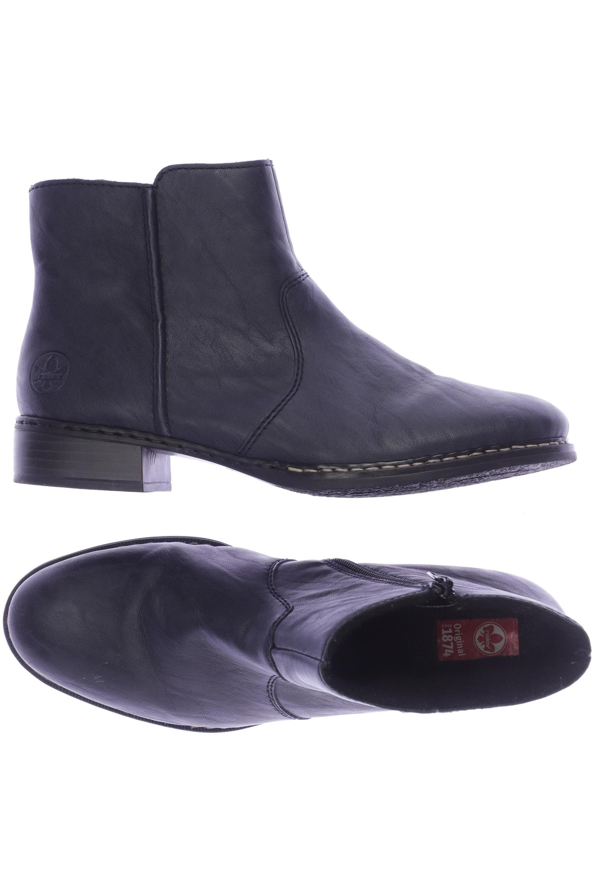 

Rieker Damen Stiefelette, marineblau, Gr. 40
