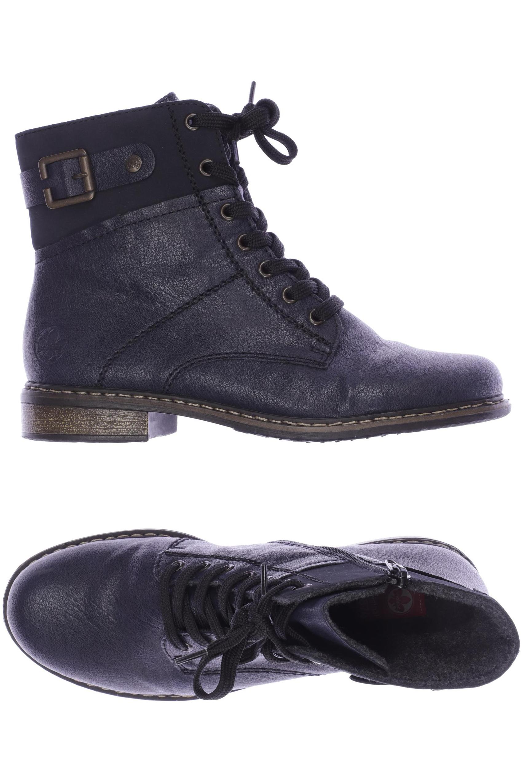 

Rieker Damen Stiefelette, marineblau, Gr. 40