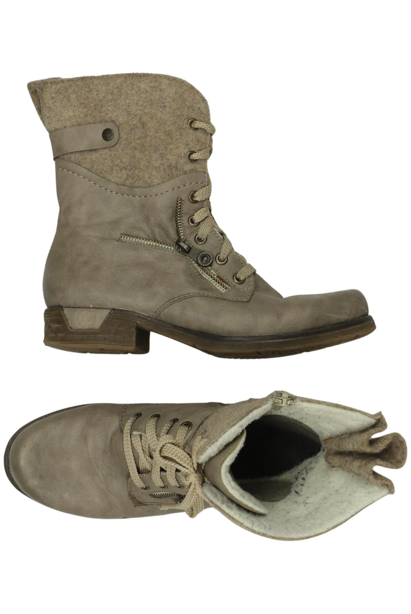

Rieker Damen Stiefelette, beige, Gr. 39