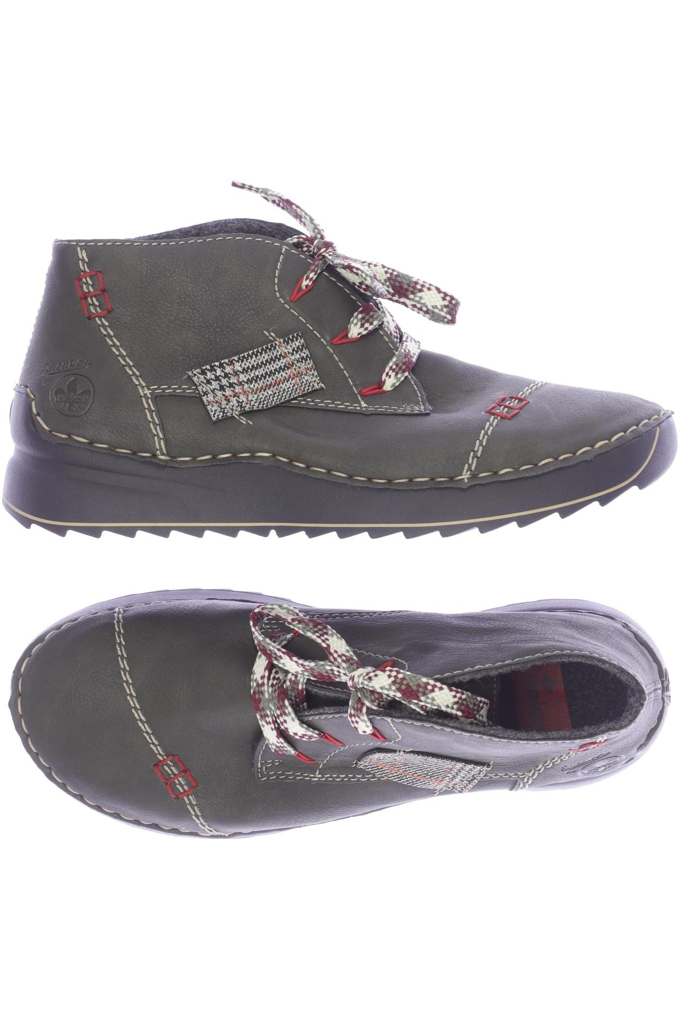 

Rieker Damen Stiefelette, grün, Gr. 37