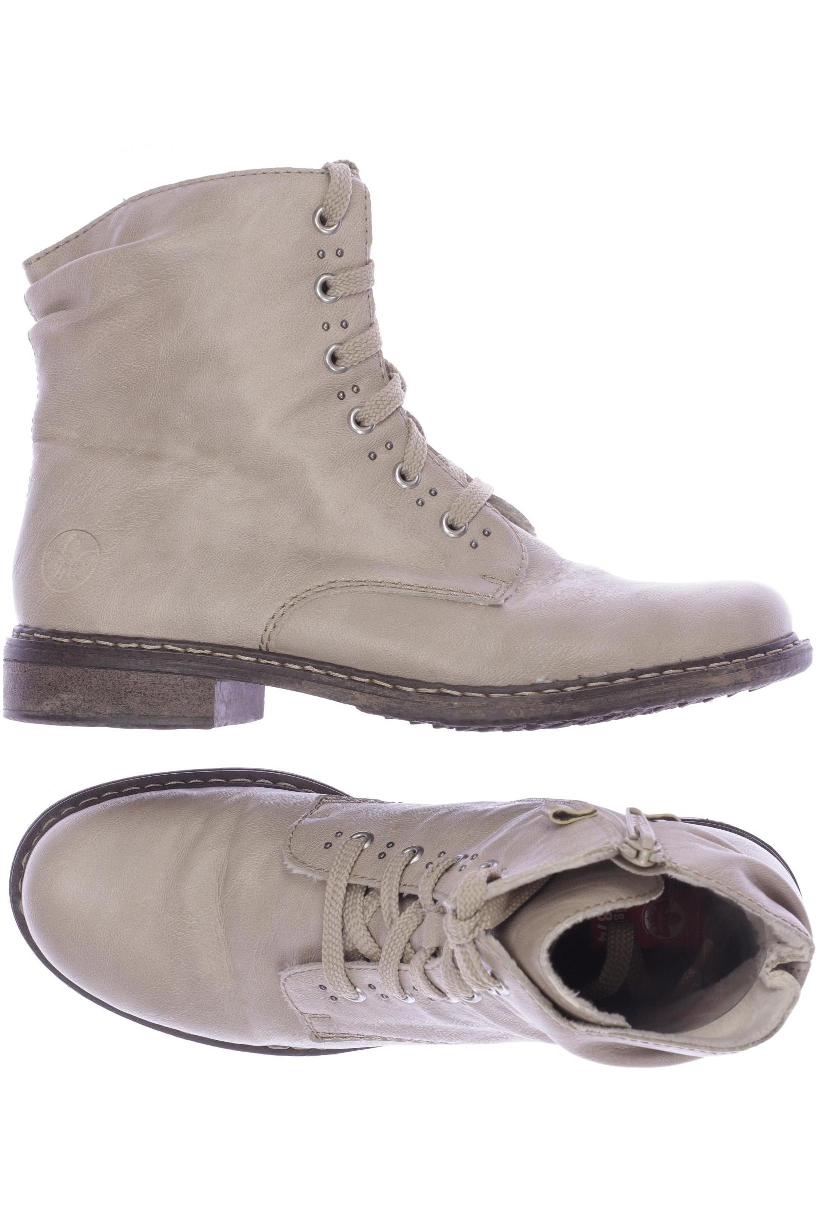 

Rieker Damen Stiefelette, beige, Gr. 40