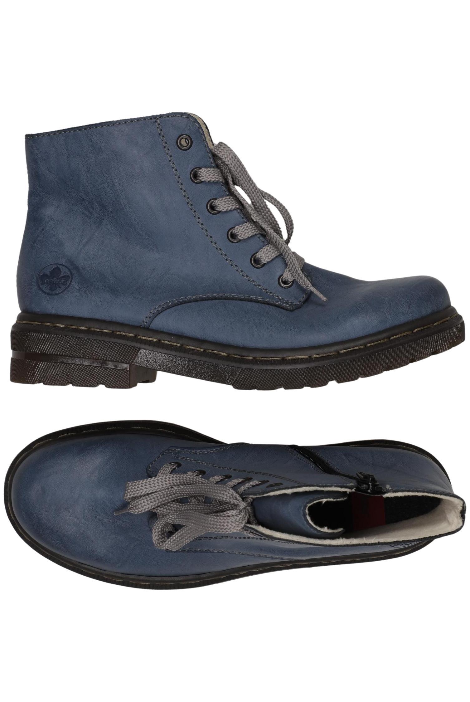 

Rieker Damen Stiefelette, blau, Gr. 41