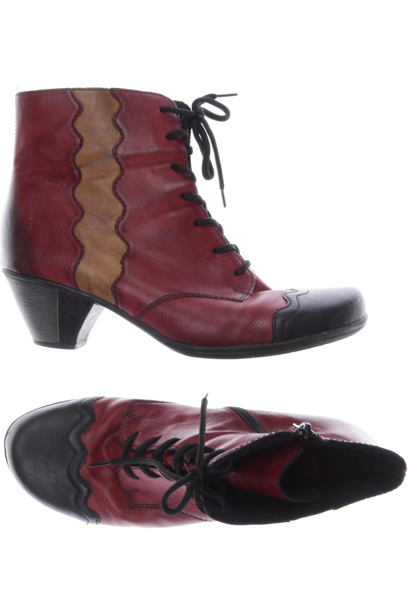 

Rieker Damen Stiefelette, bordeaux, Gr. 39