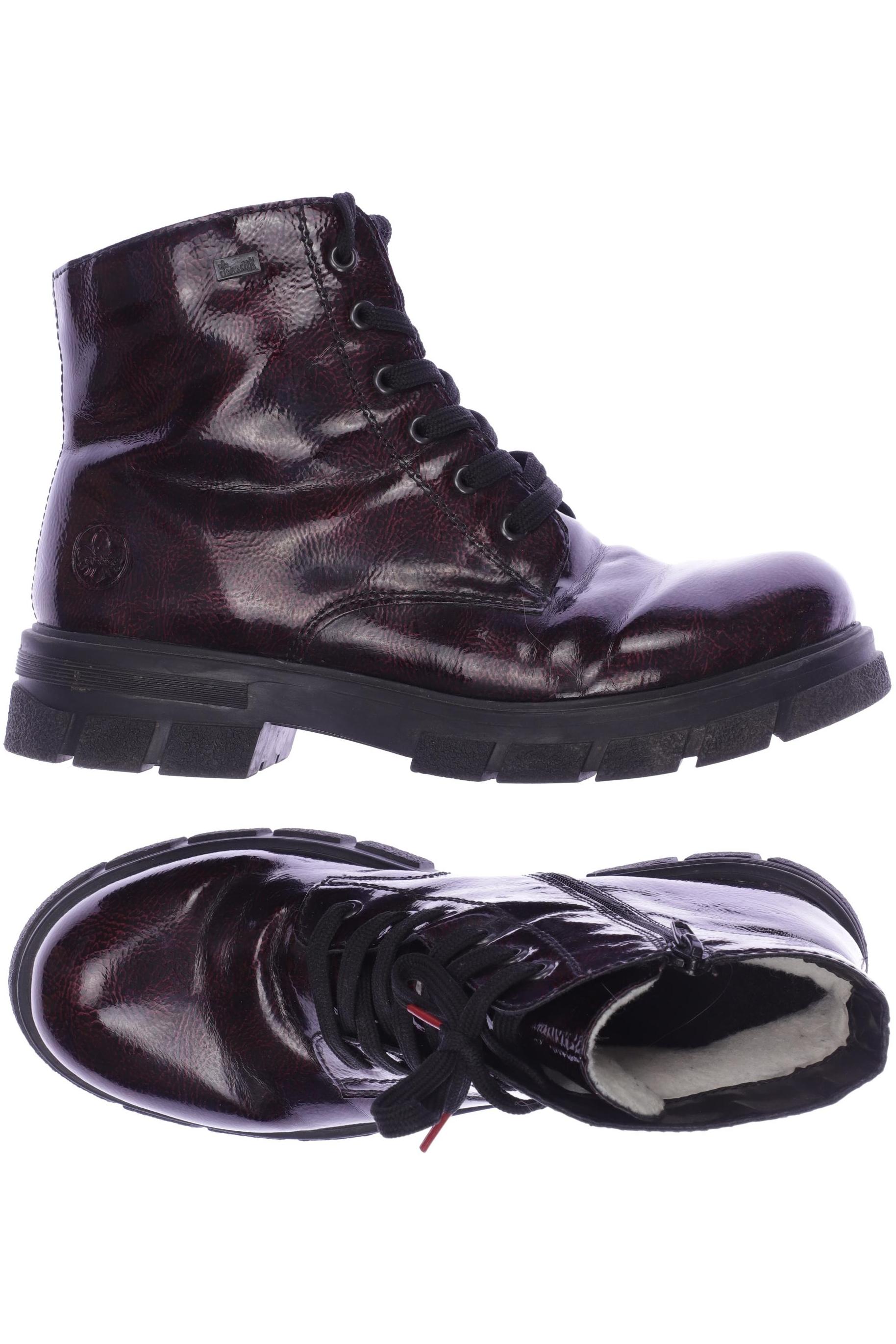 

Rieker Damen Stiefelette, bordeaux, Gr. 42