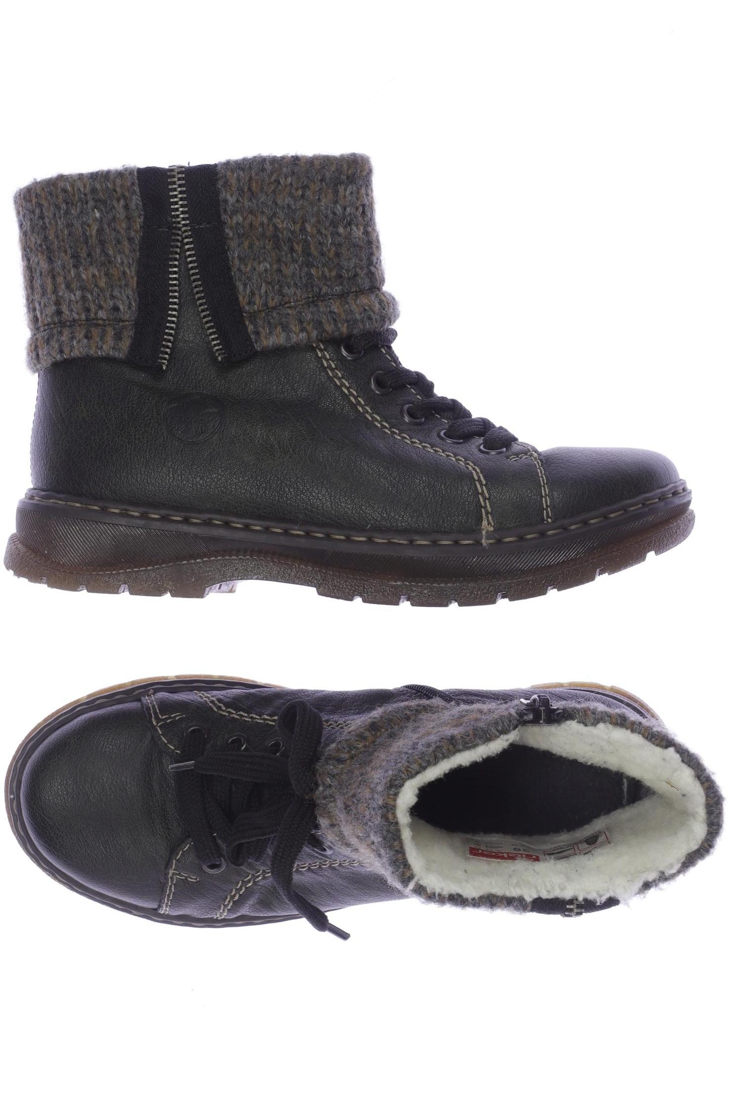 

Rieker Damen Stiefelette, grün, Gr. 36