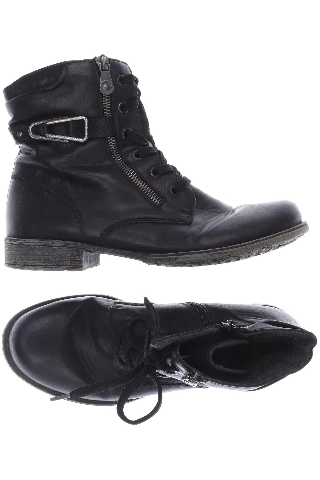 

Rieker Damen Stiefelette, schwarz, Gr. 38