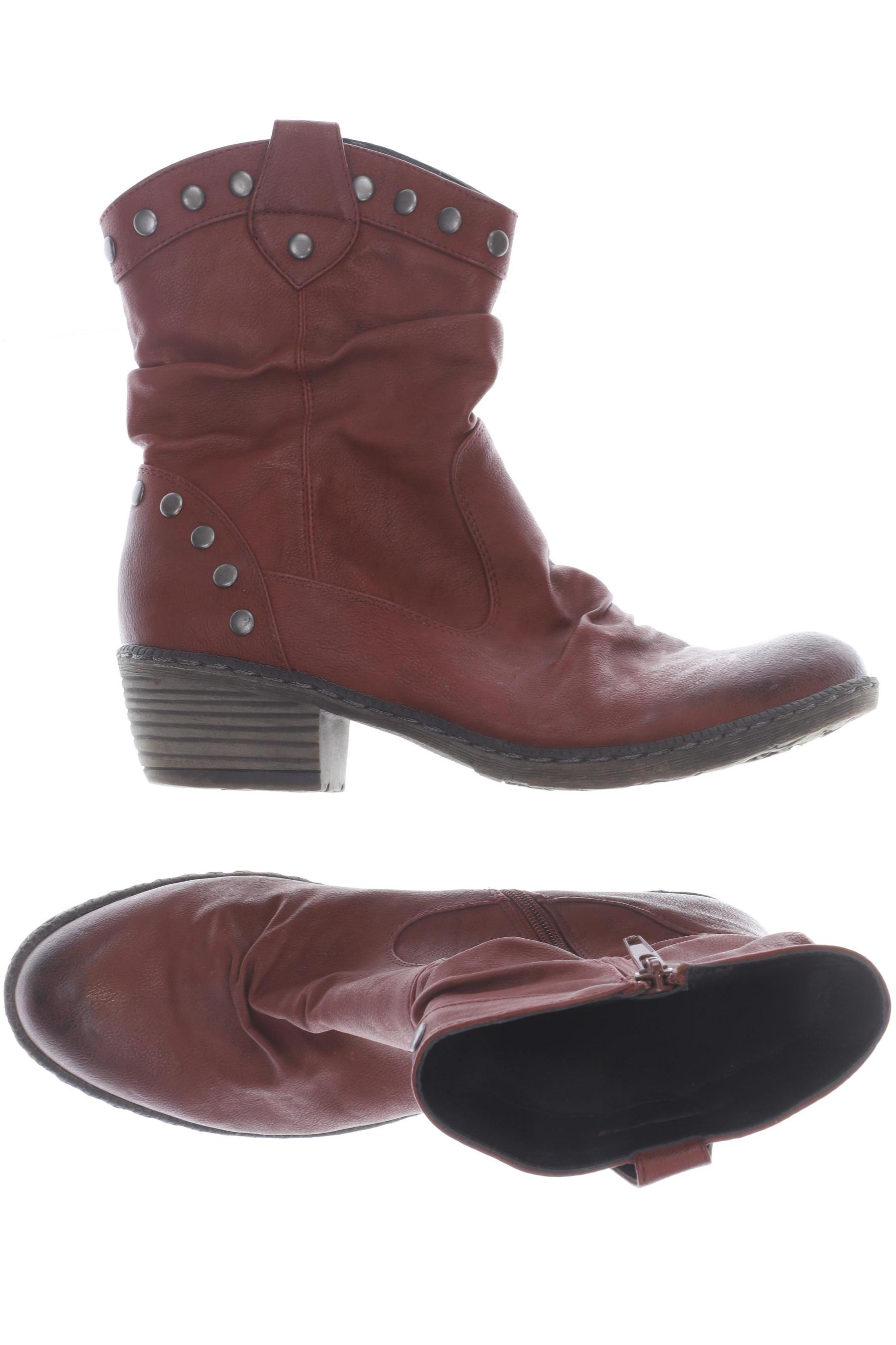 

Rieker Damen Stiefelette, rot, Gr. 39