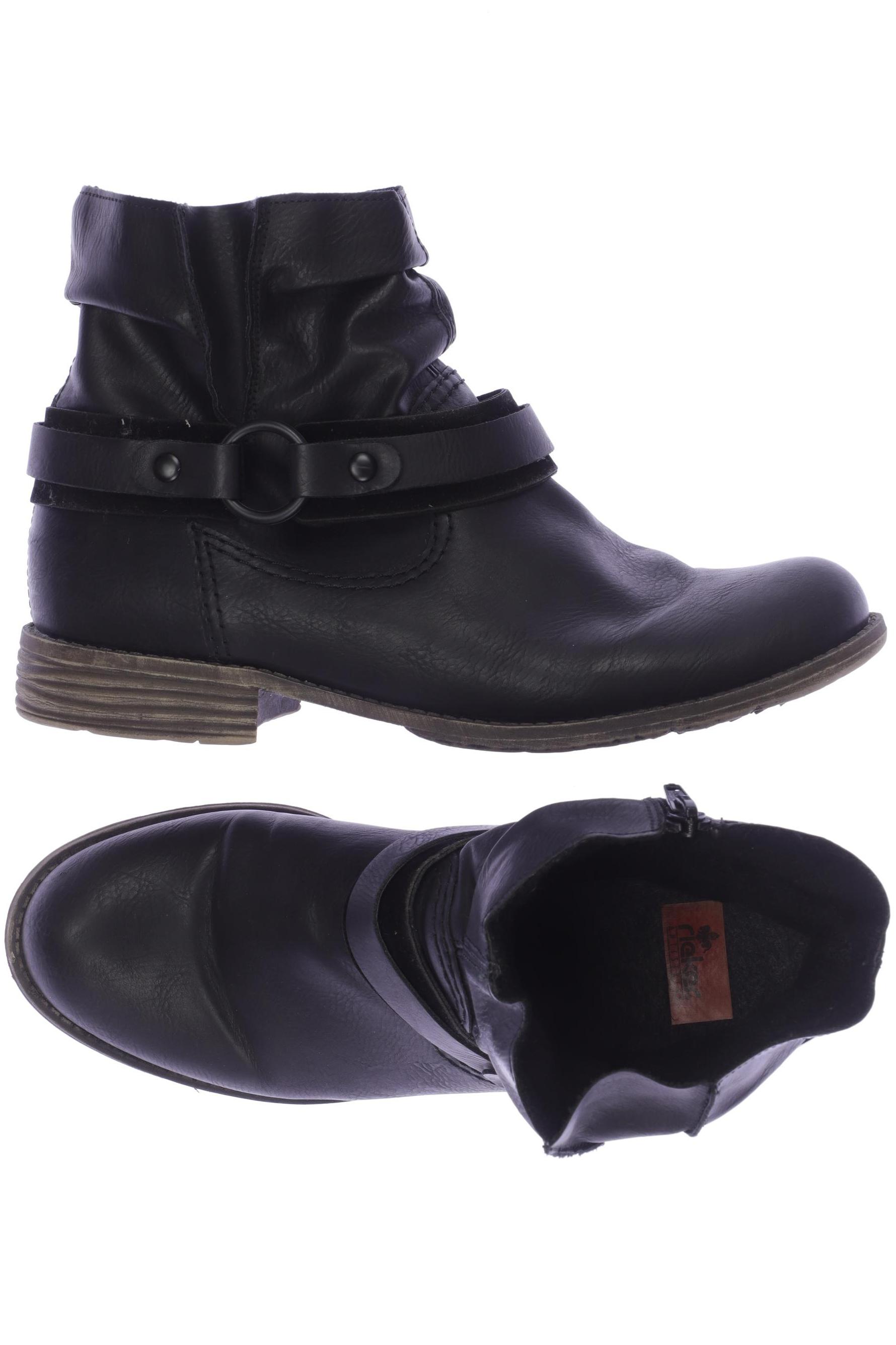 

Rieker Damen Stiefelette, marineblau, Gr. 41