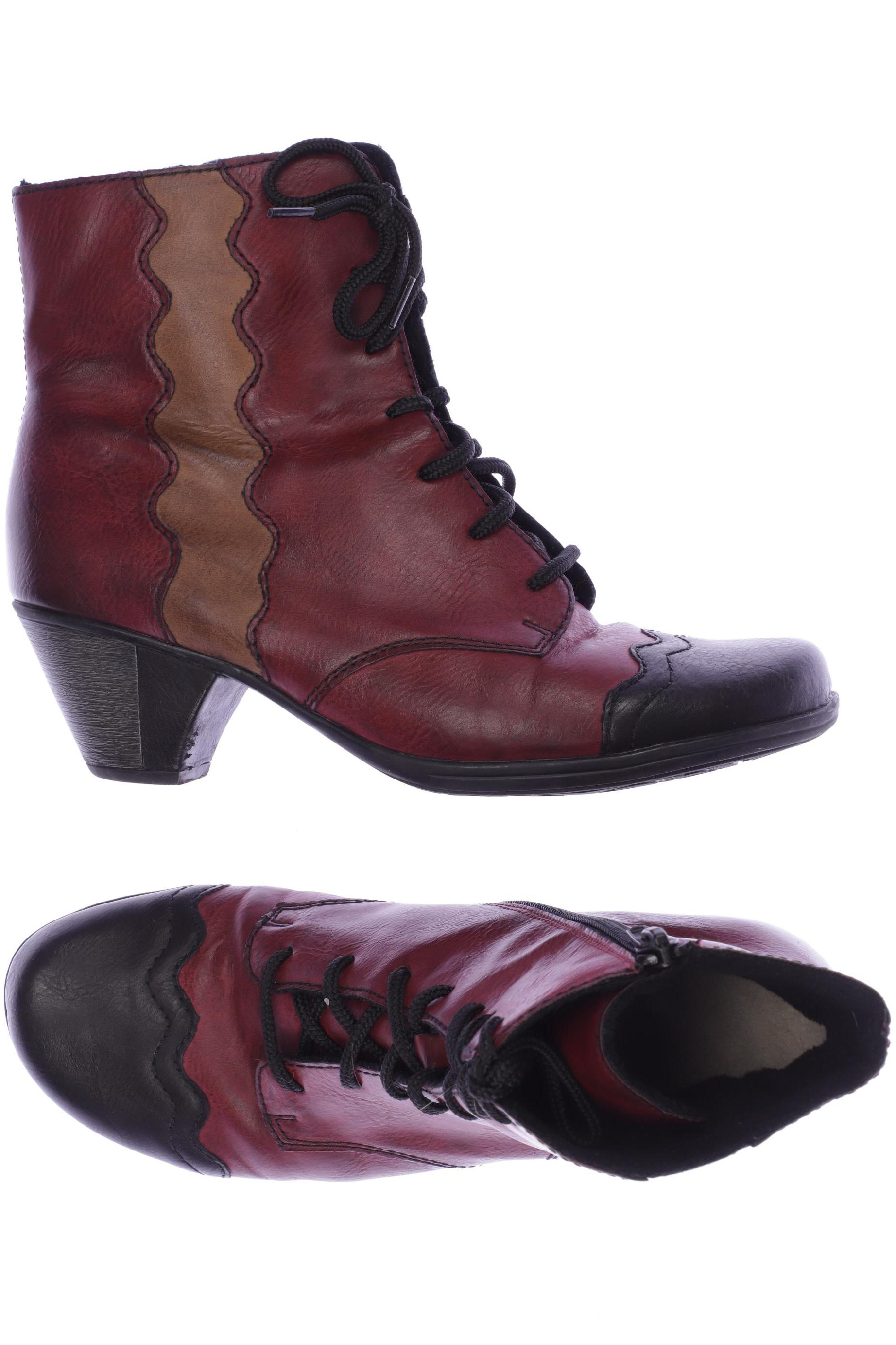 

Rieker Damen Stiefelette, bordeaux, Gr. 37