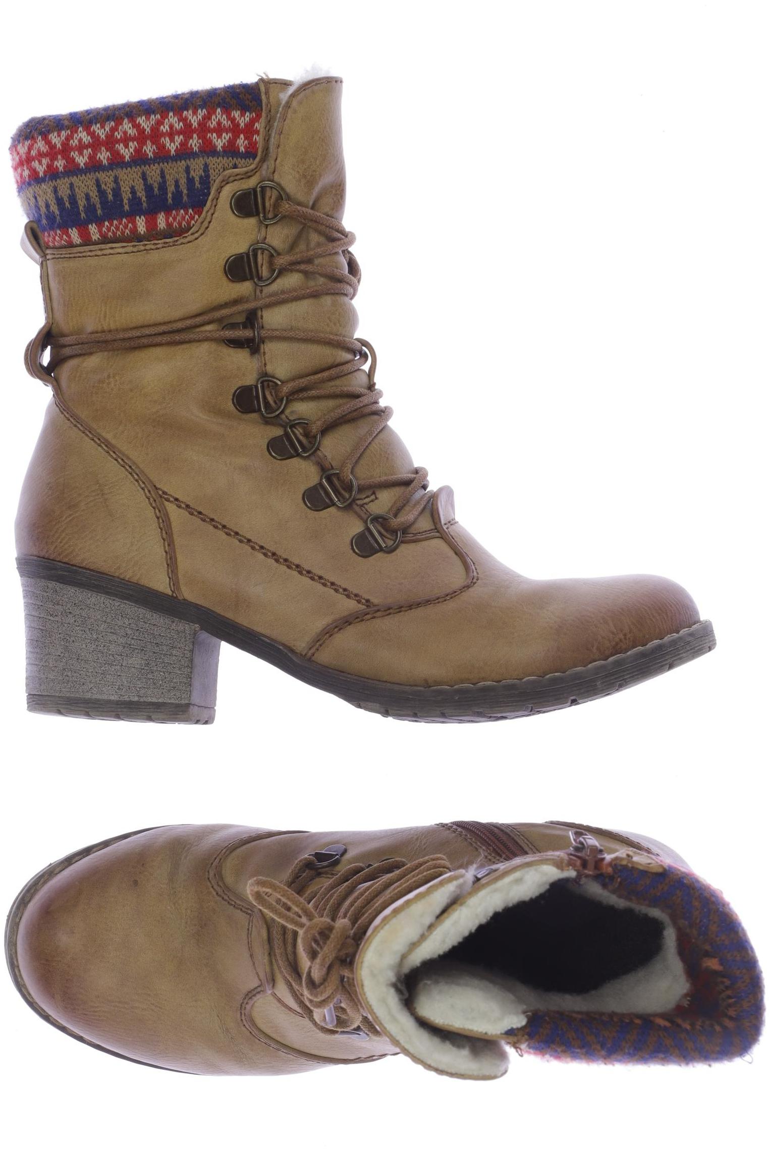 

Rieker Damen Stiefelette, beige