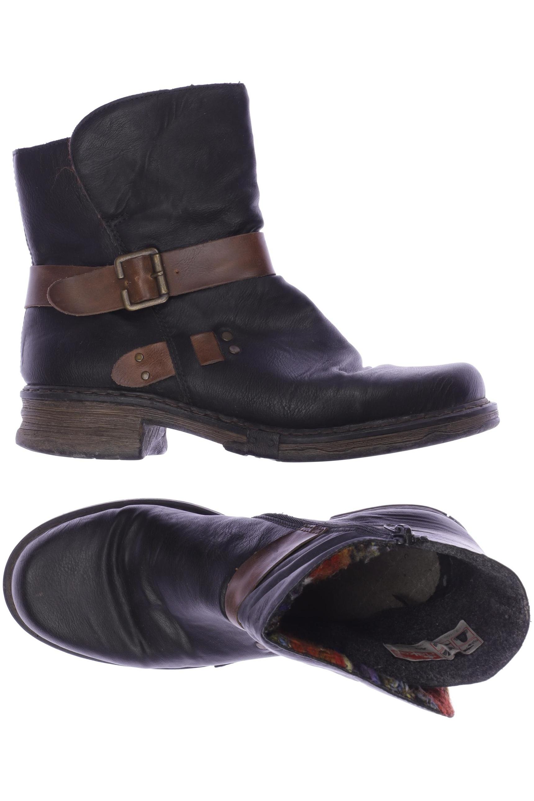 

Rieker Damen Stiefelette, schwarz, Gr. 40
