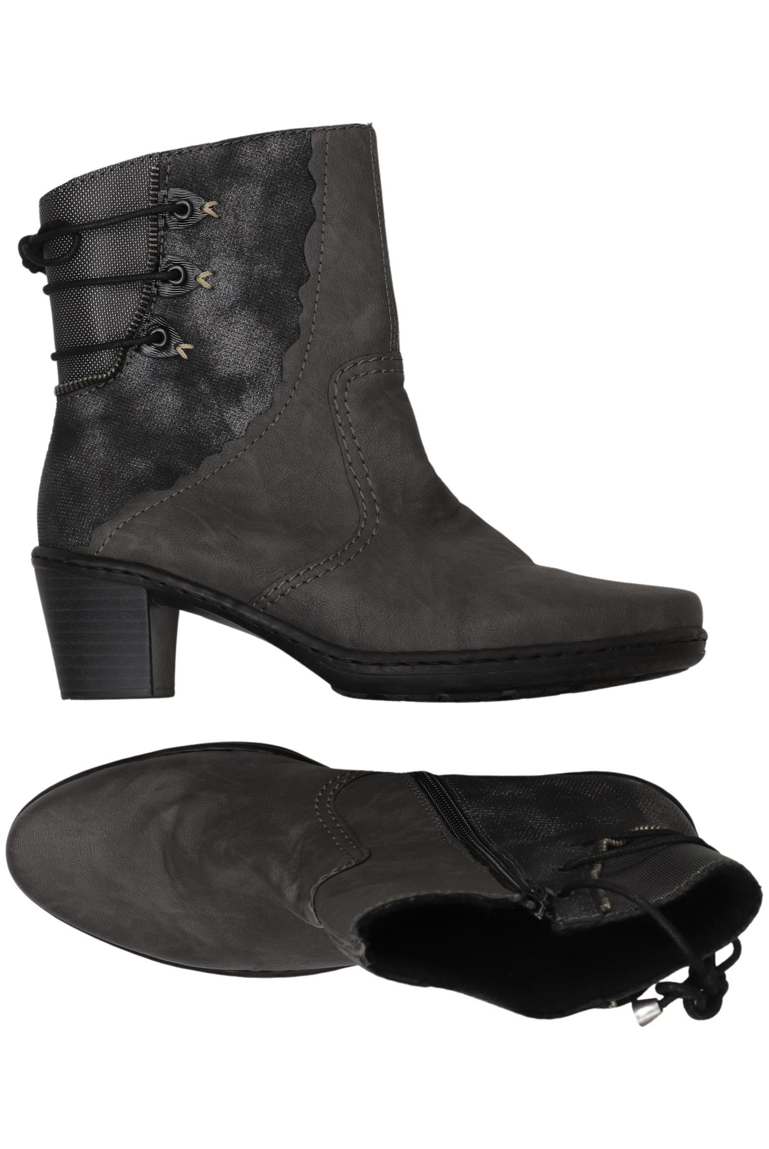 

Rieker Damen Stiefelette, grau, Gr. 40