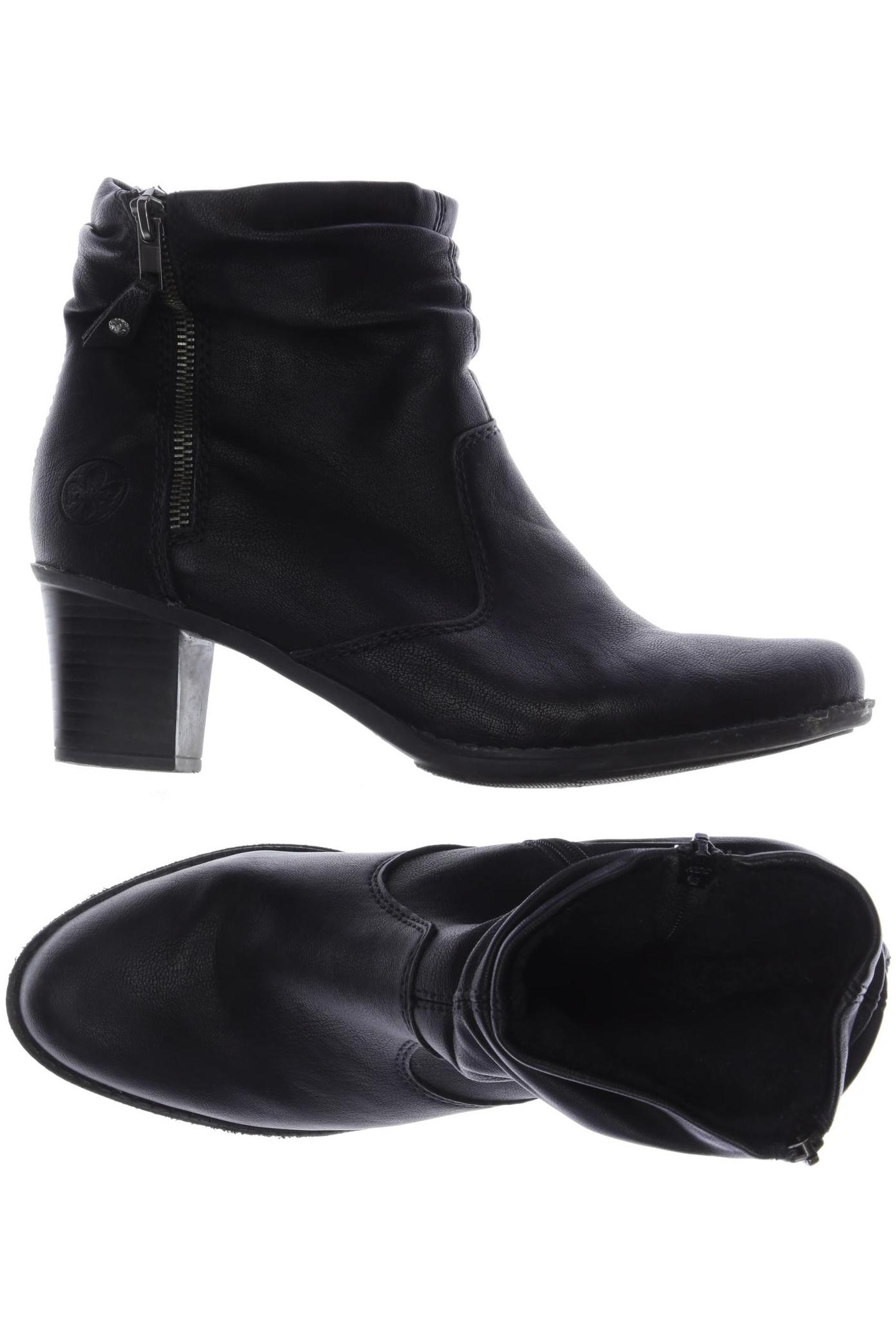 

Rieker Damen Stiefelette, schwarz, Gr. 40
