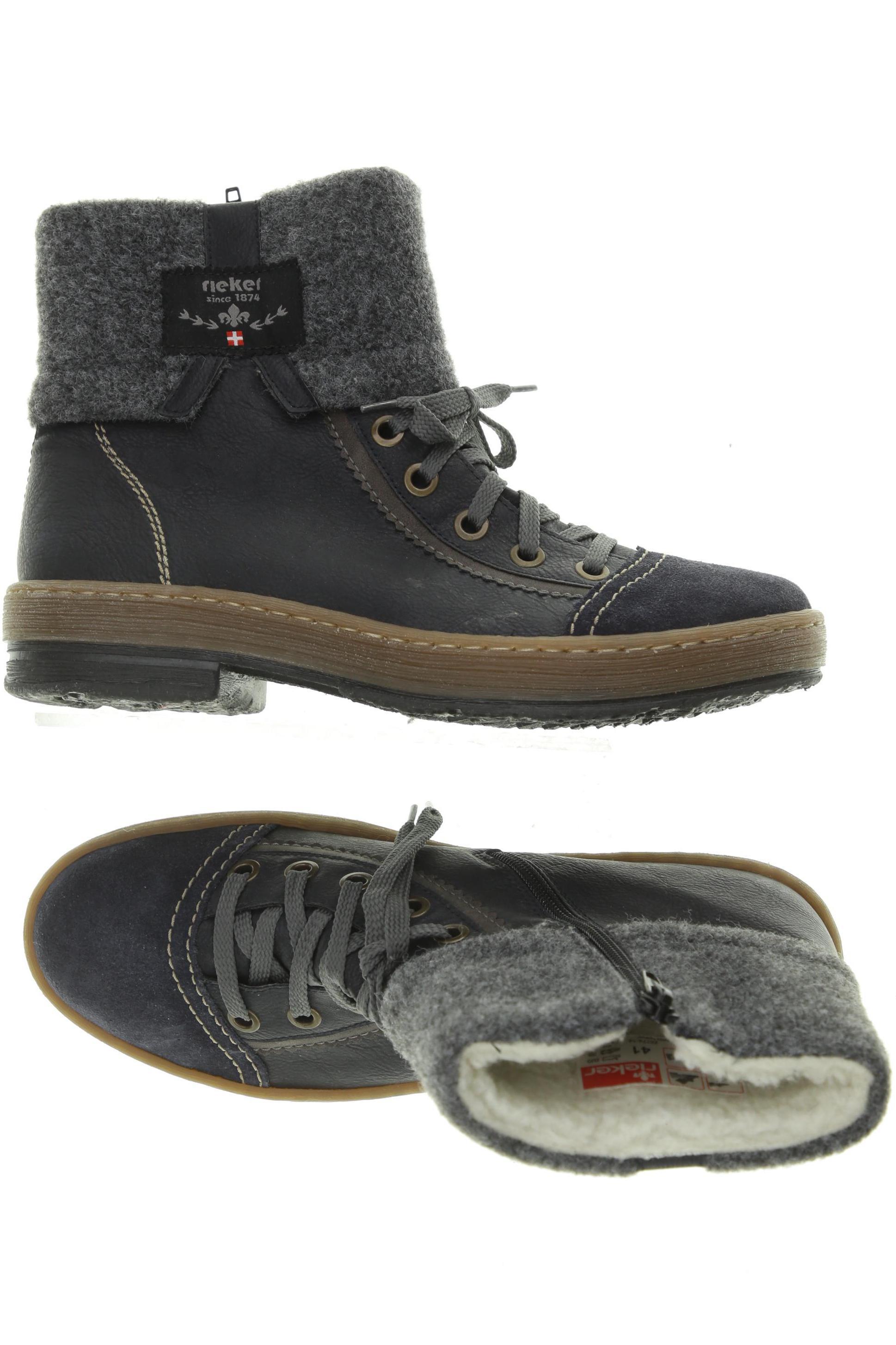 

Rieker Damen Stiefelette, blau, Gr. 41