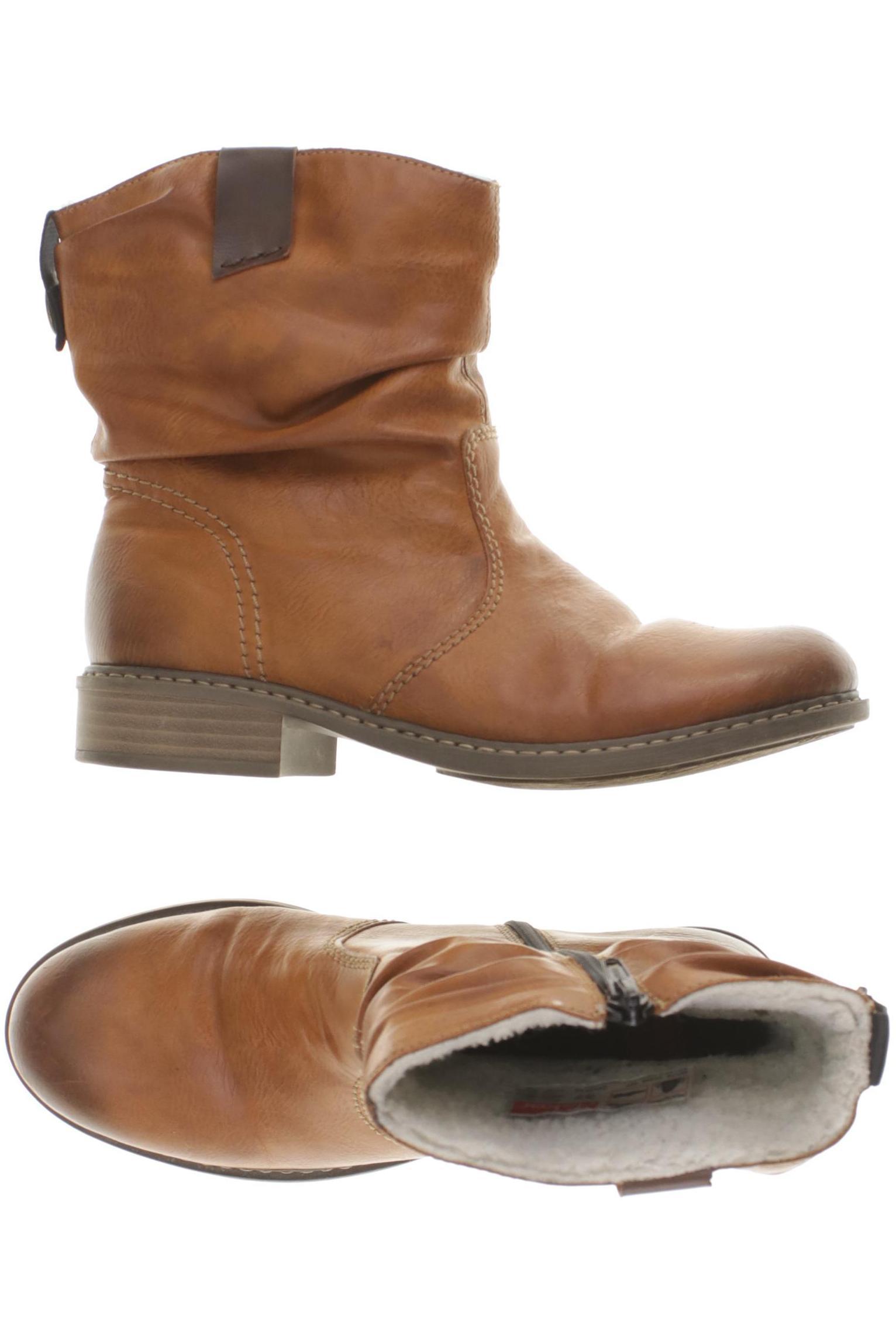 

Rieker Damen Stiefelette, orange, Gr. 37