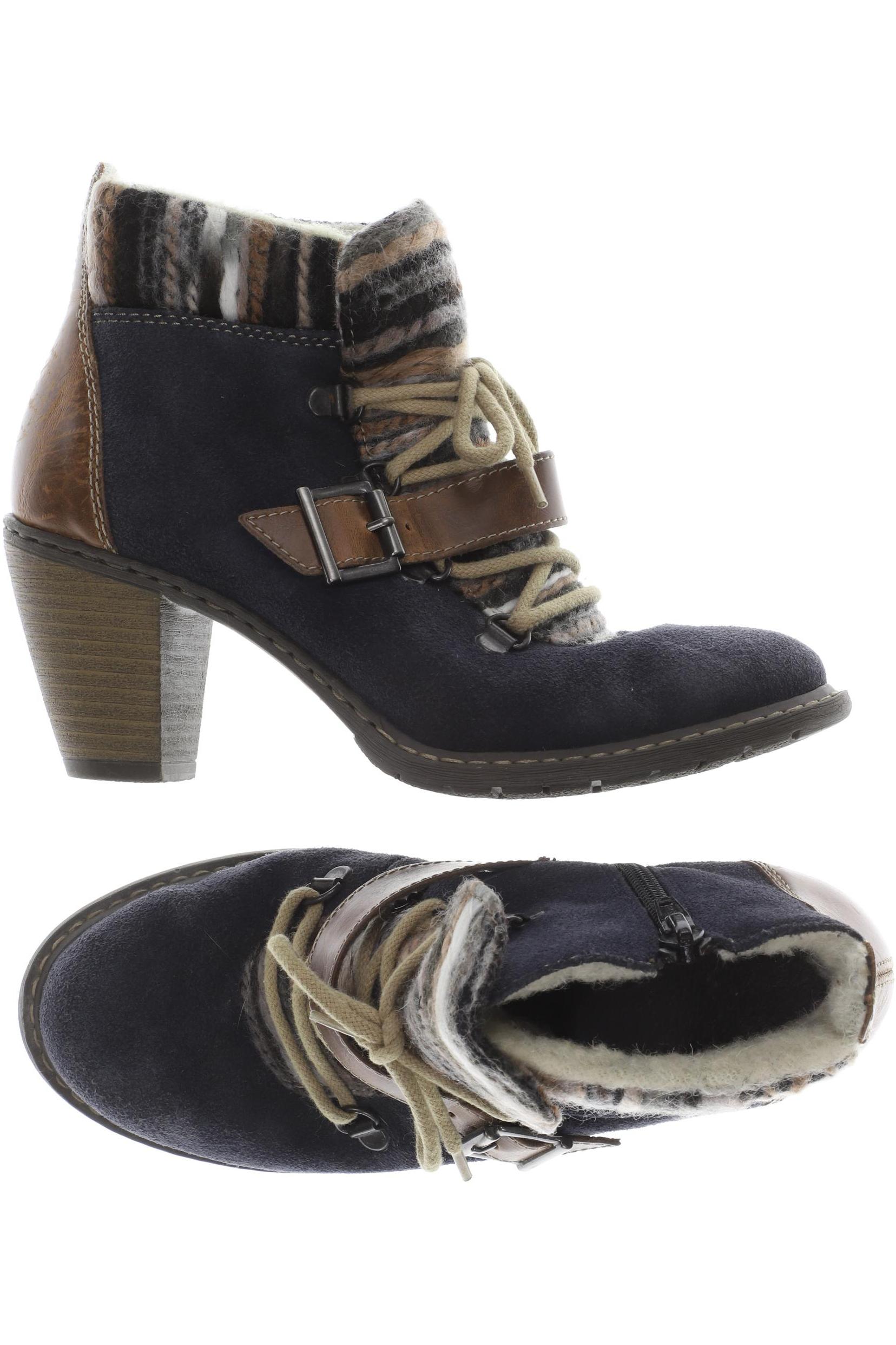 

Rieker Damen Stiefelette, marineblau