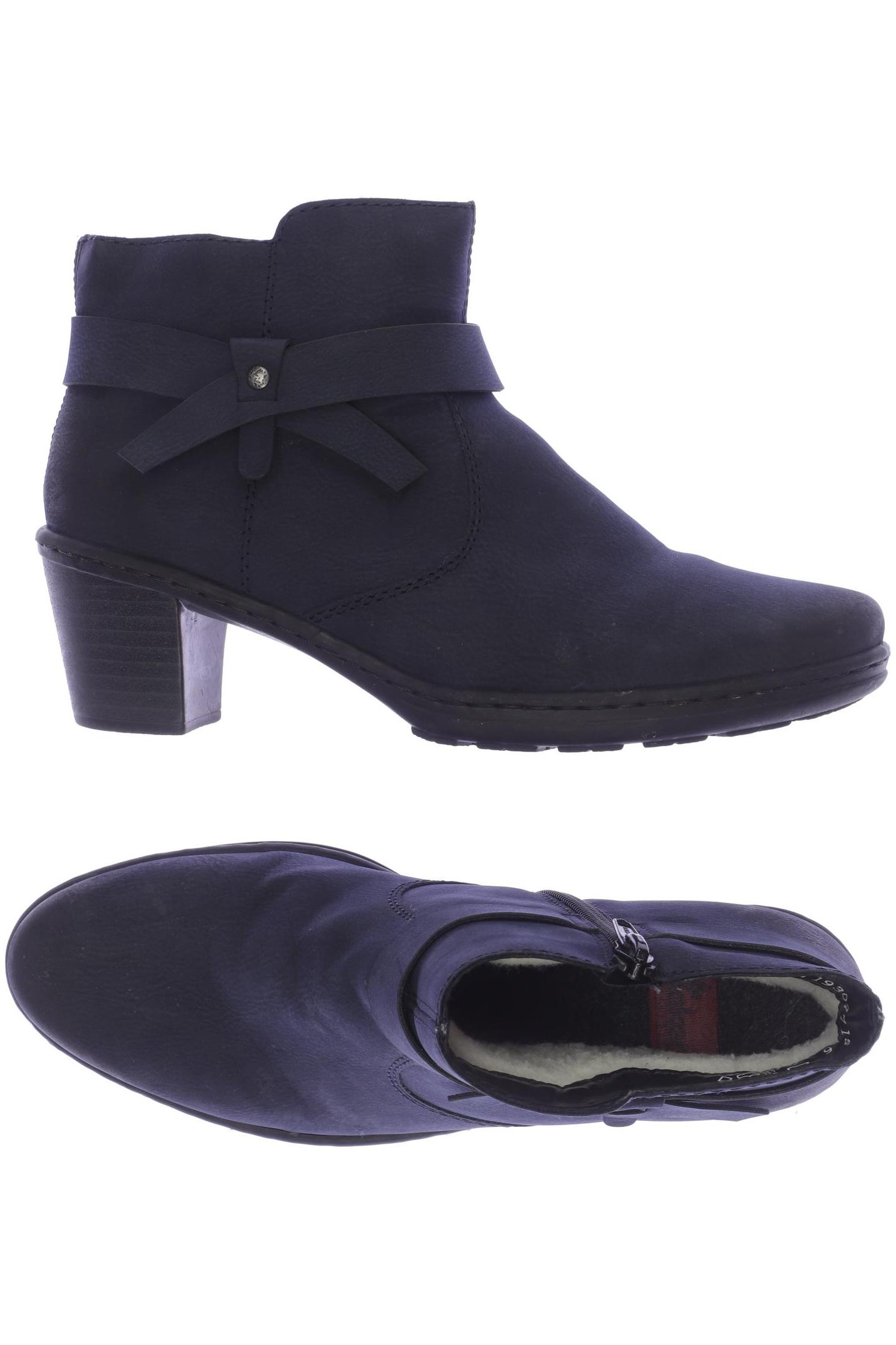 

Rieker Damen Stiefelette, marineblau, Gr. 38