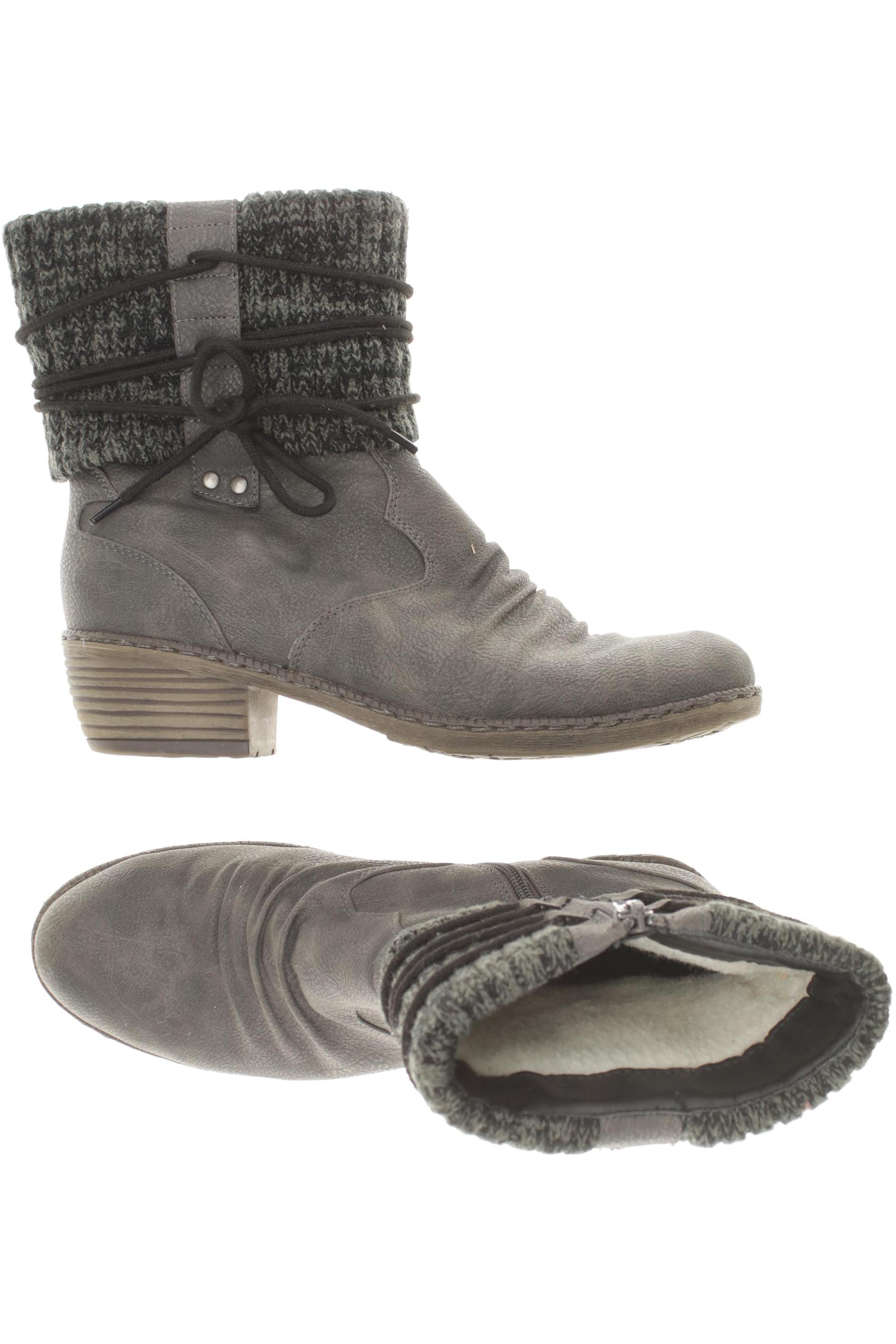 

Rieker Damen Stiefelette, grau, Gr. 40