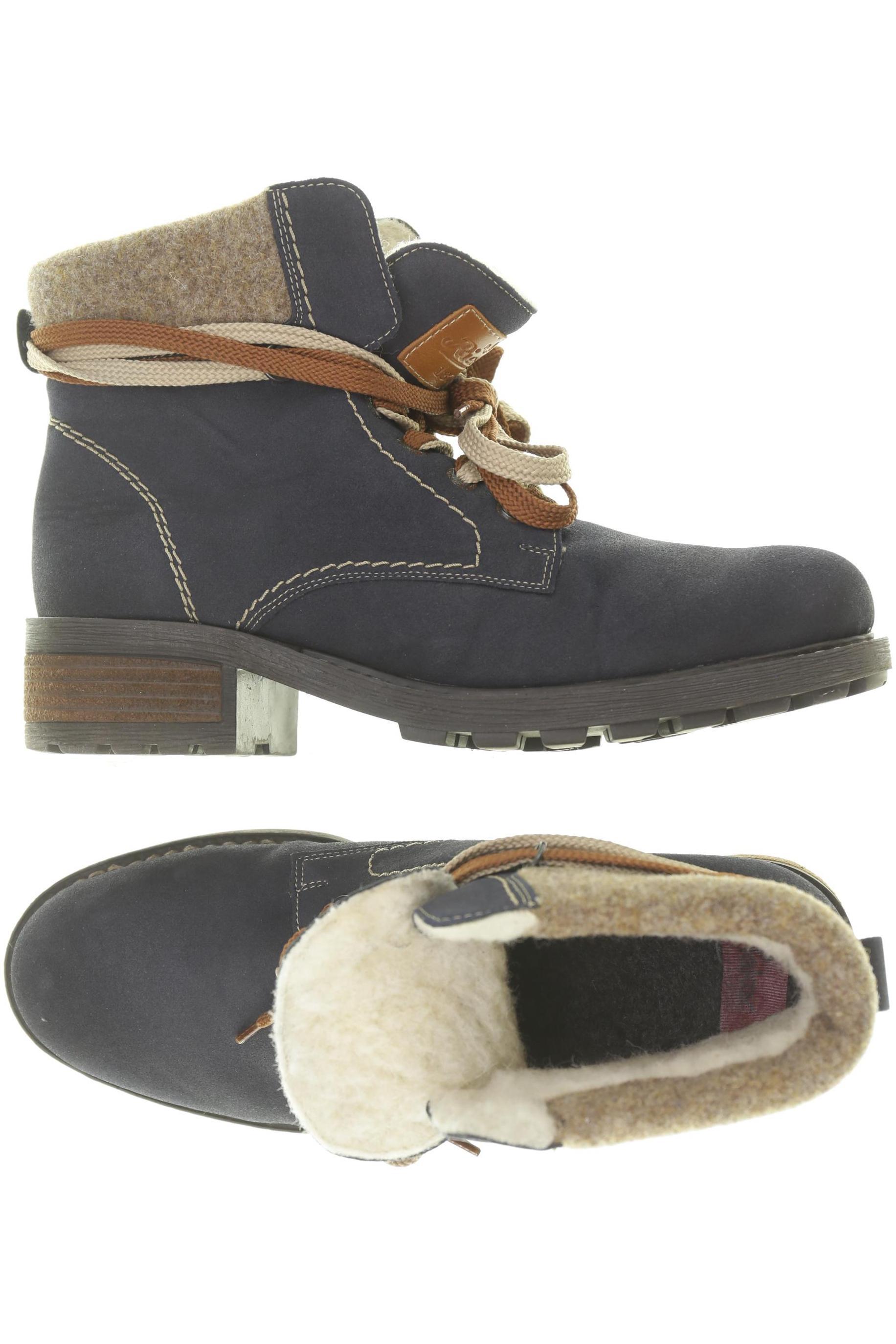 

Rieker Damen Stiefelette, blau, Gr. 40