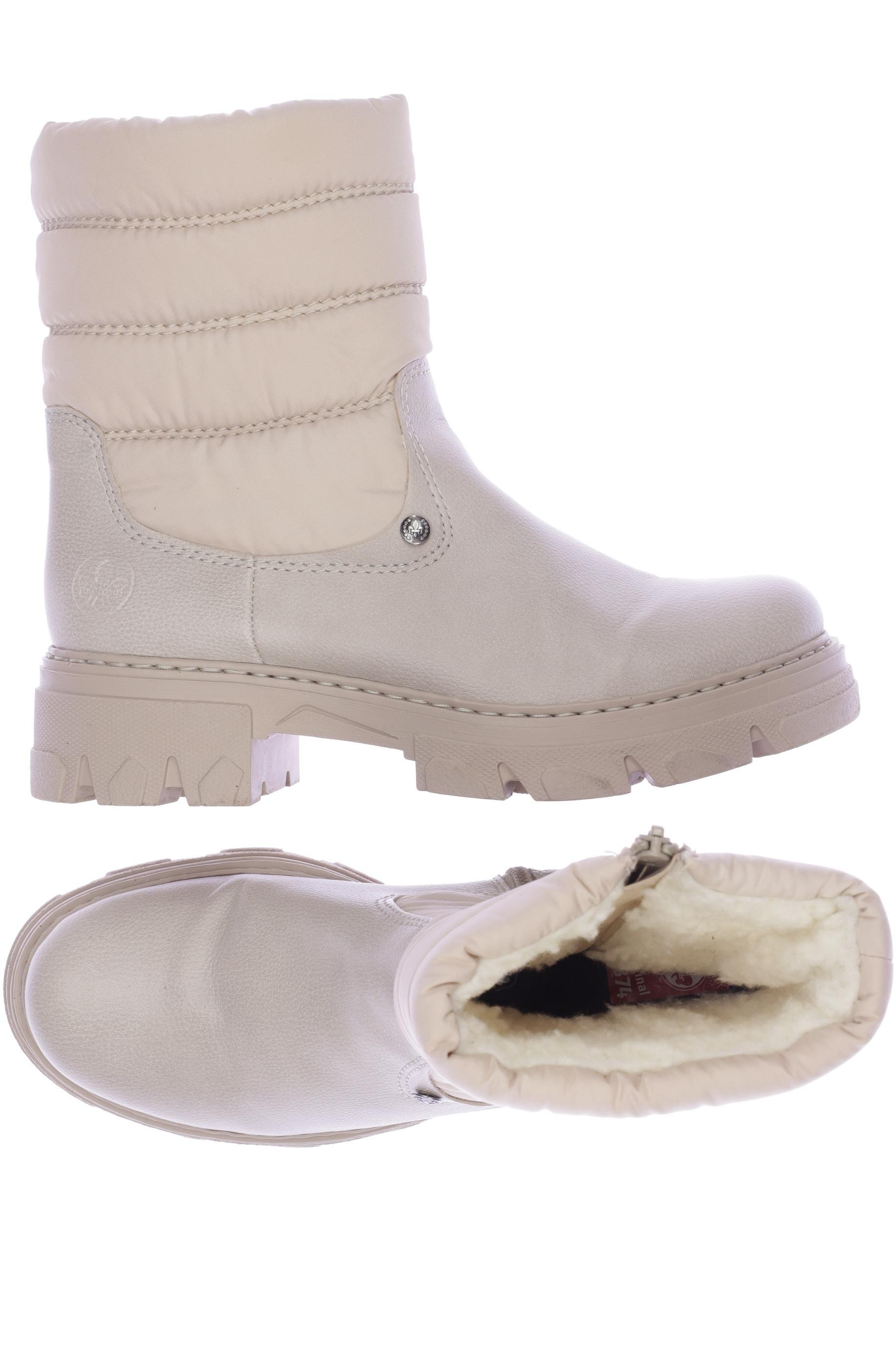 

Rieker Damen Stiefelette, cremeweiß, Gr. 39