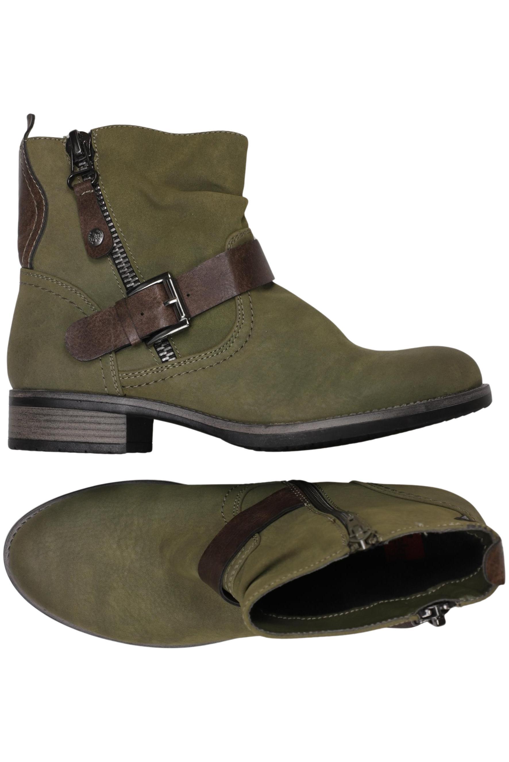 

Rieker Damen Stiefelette, grün, Gr. 38