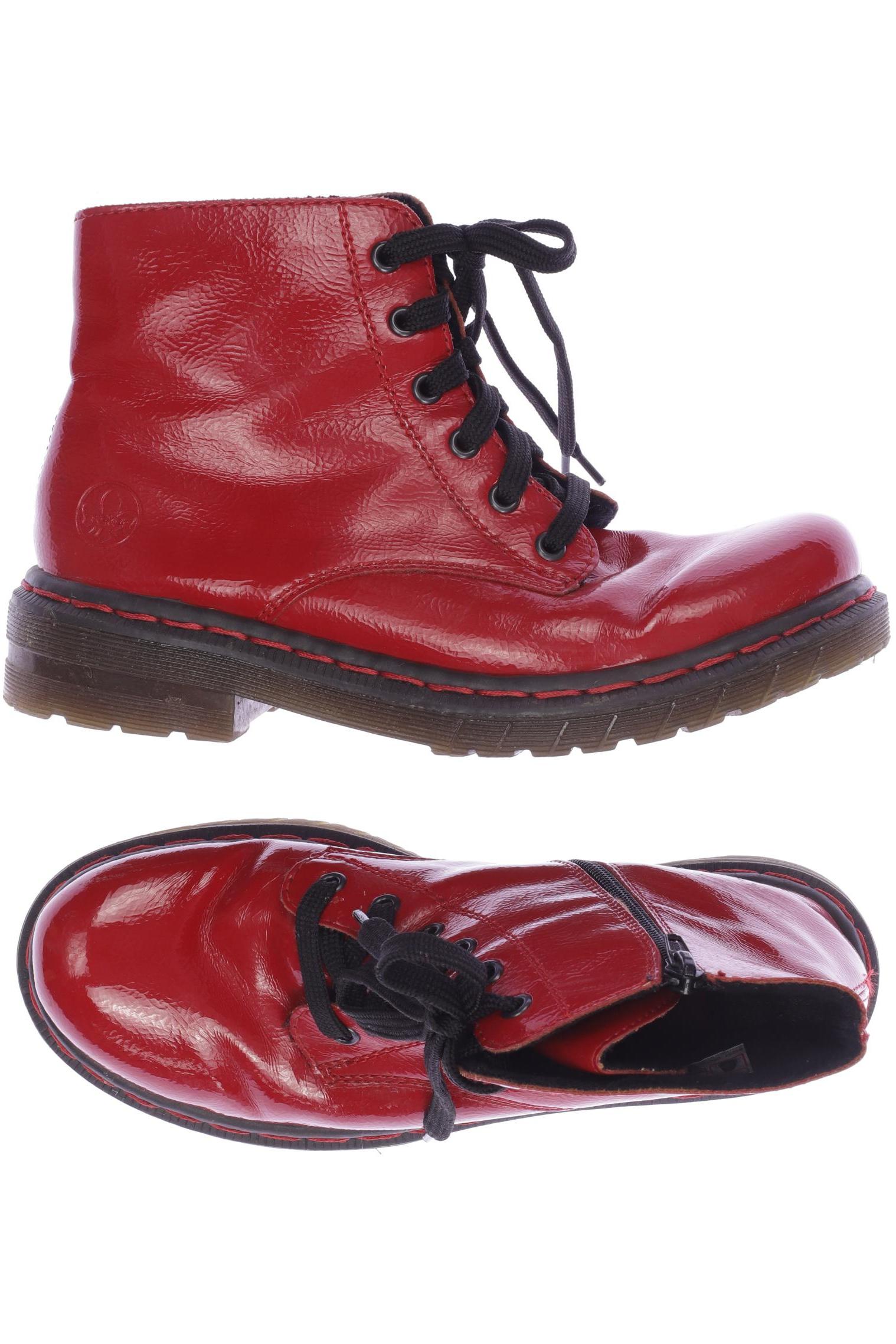 

Rieker Damen Stiefelette, rot, Gr. 40