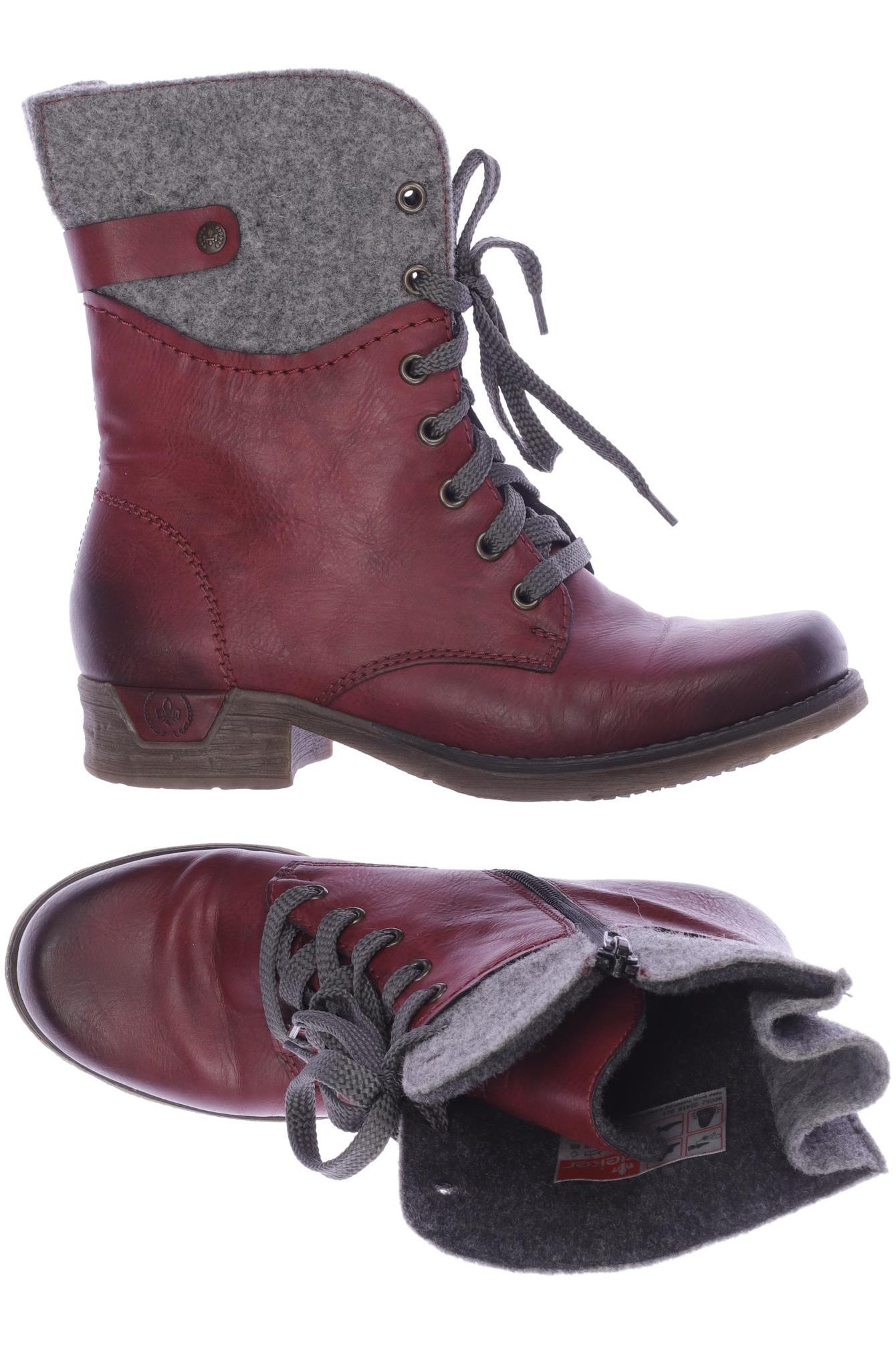 

Rieker Damen Stiefelette, bordeaux