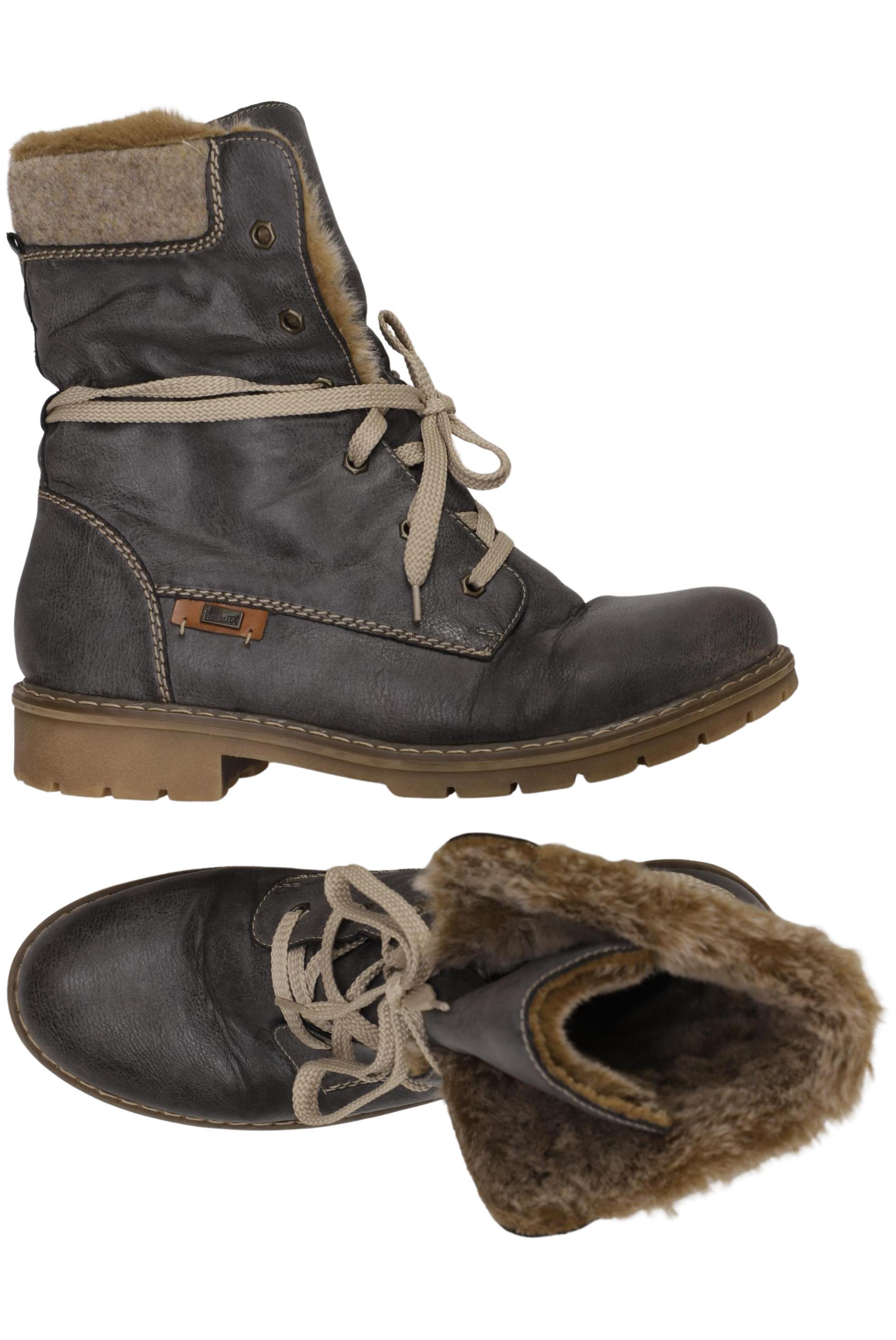 

Rieker Damen Stiefelette, grau, Gr. 42