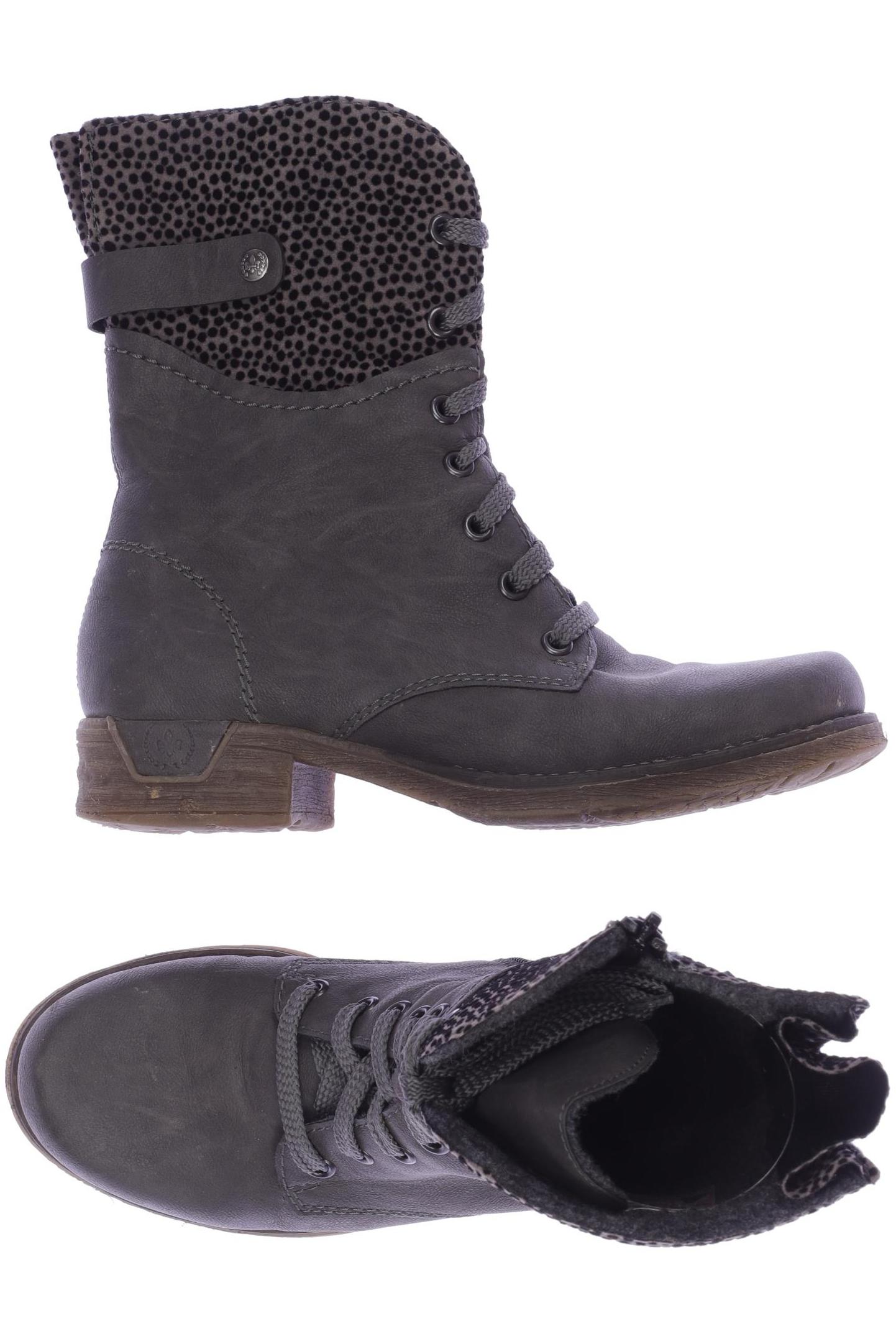

Rieker Damen Stiefelette, grau, Gr. 36