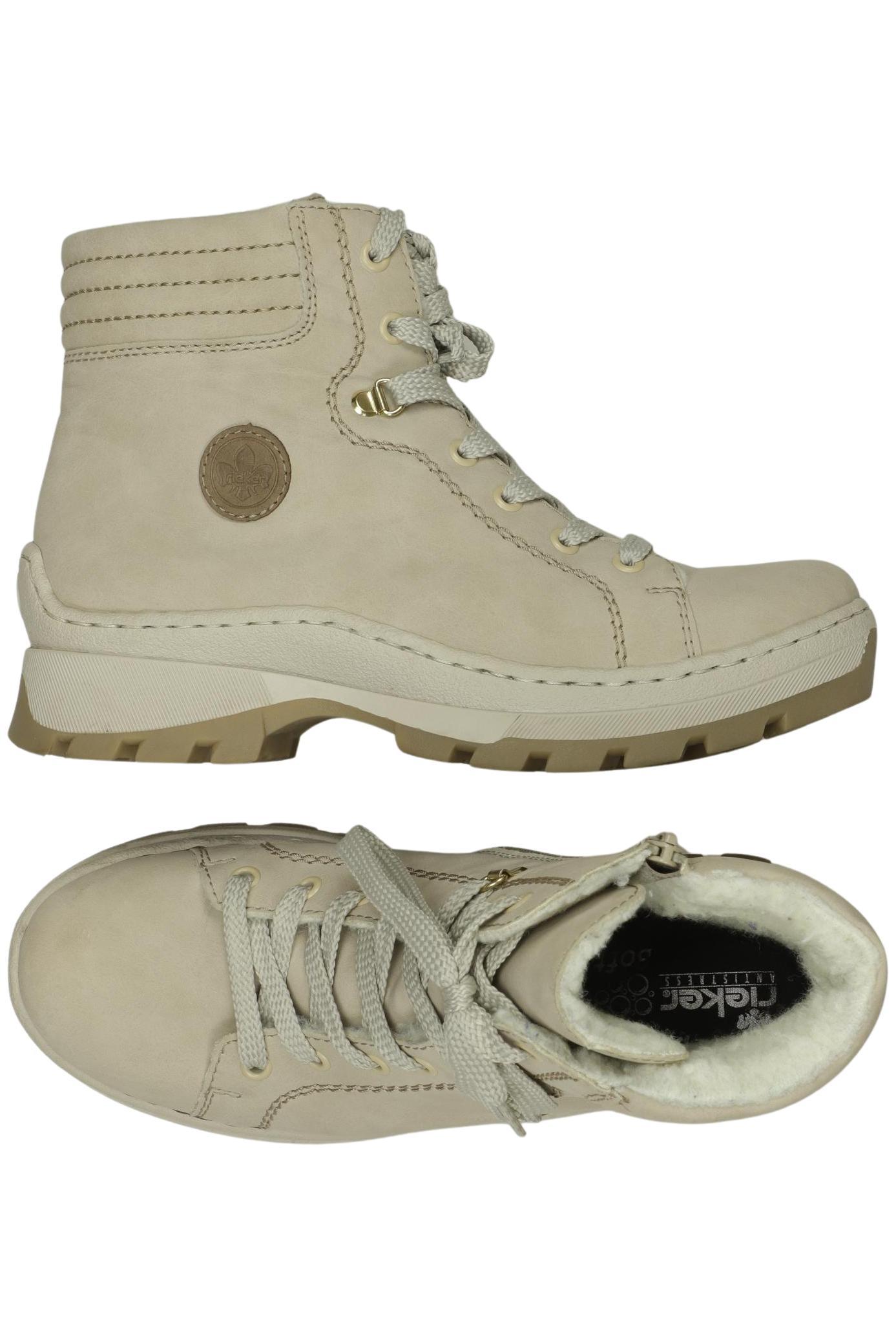

Rieker Damen Stiefelette, beige, Gr. 40