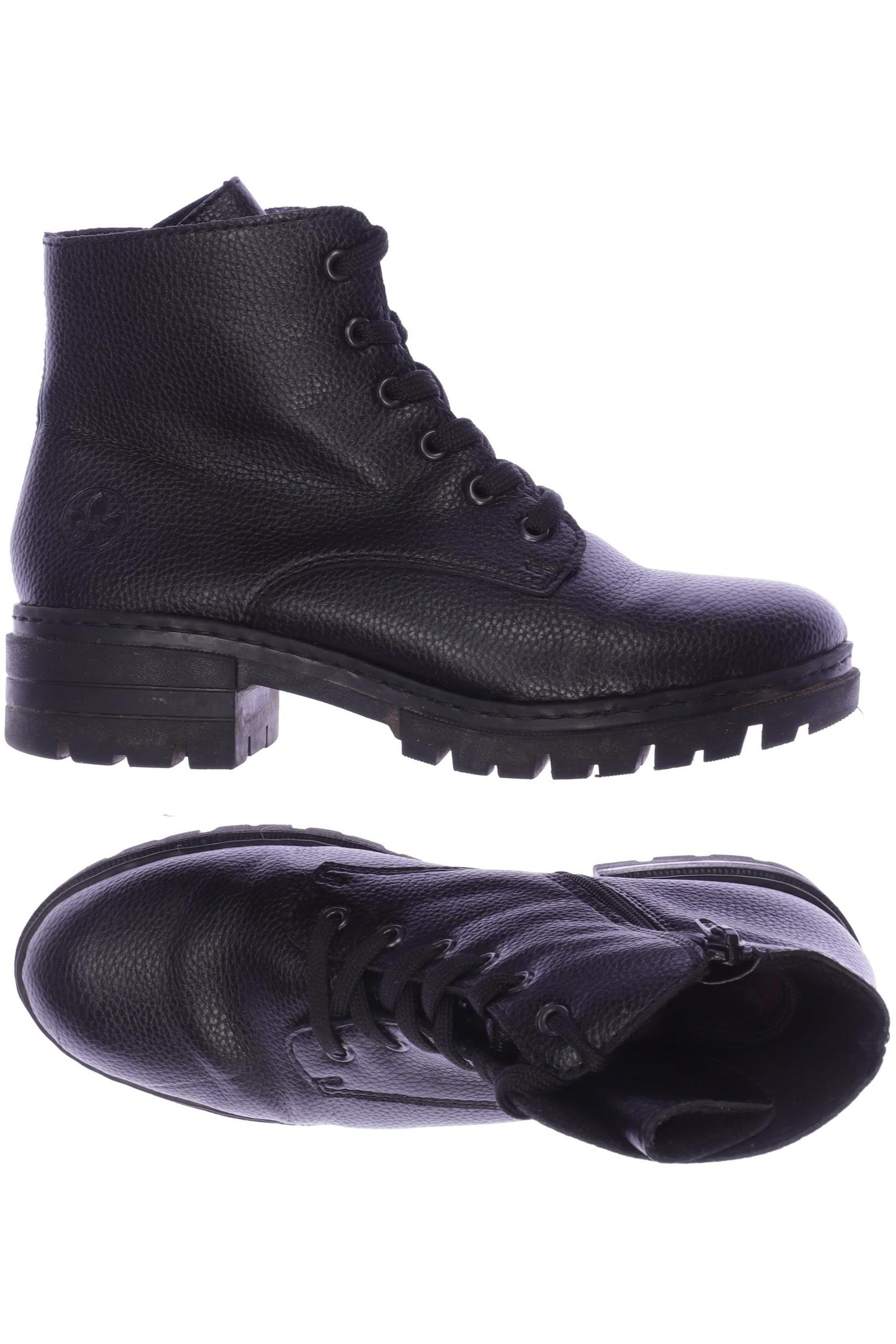 

Rieker Damen Stiefelette, schwarz, Gr. 39