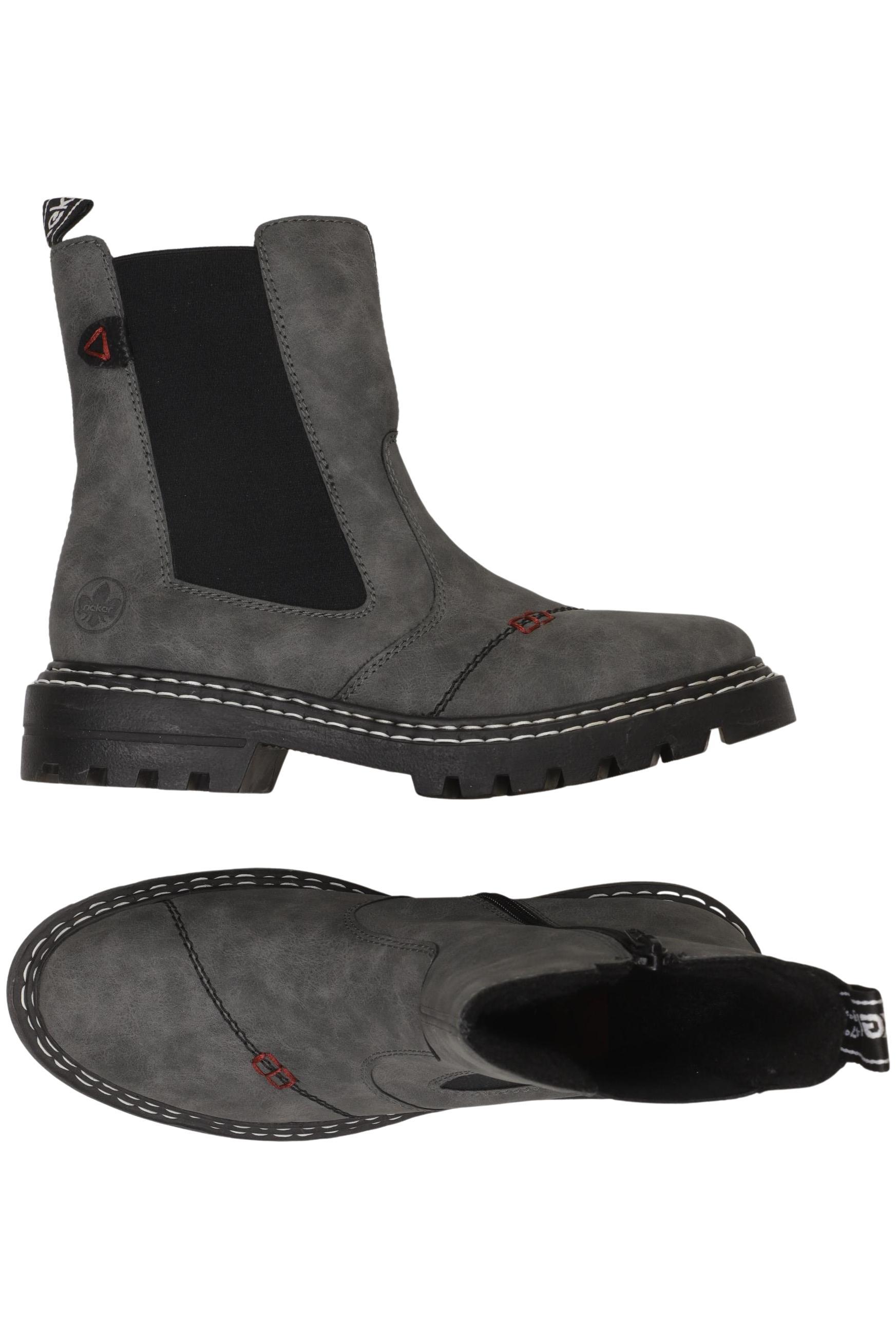 

Rieker Damen Stiefelette, grau, Gr. 40