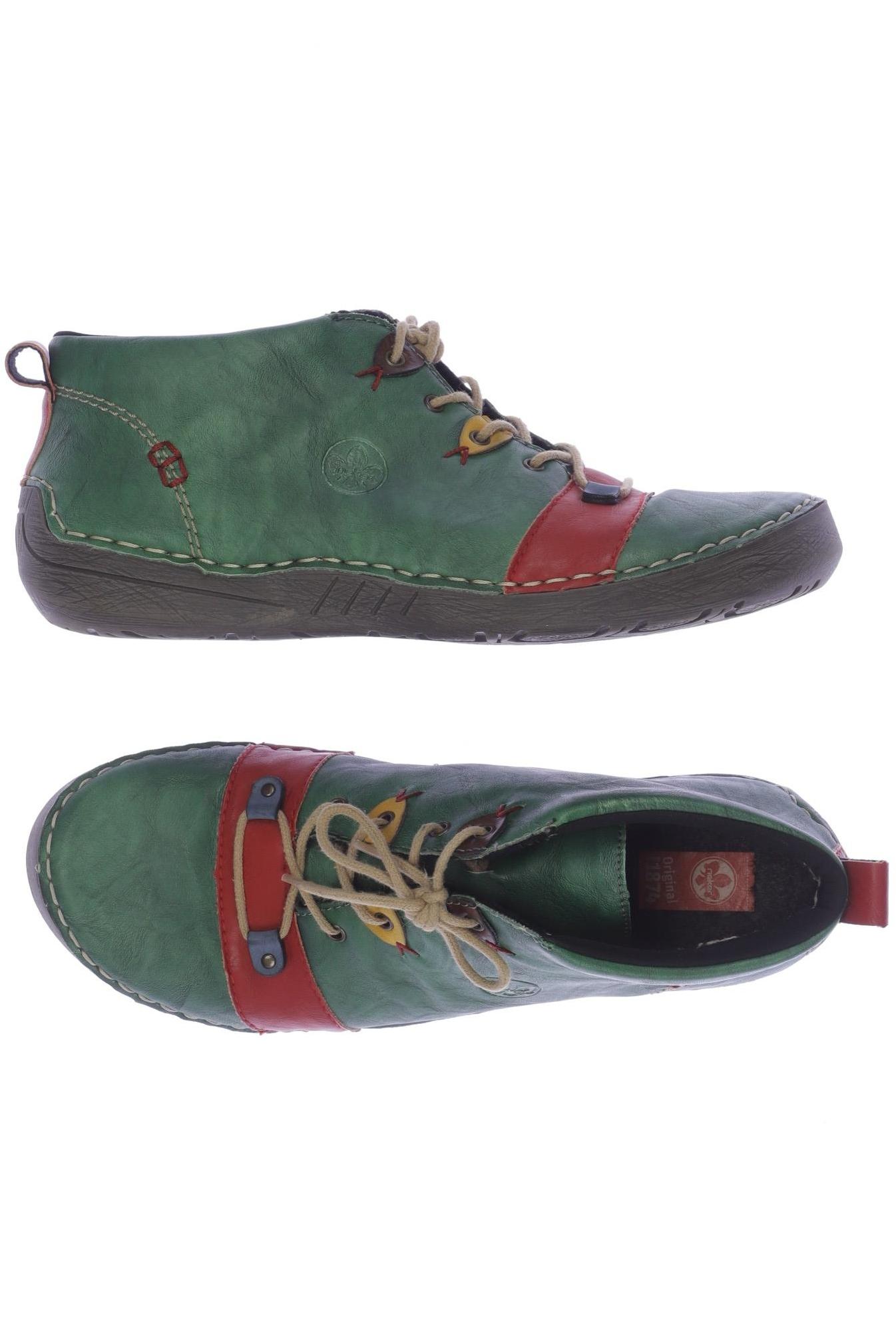 

Rieker Damen Stiefelette, grün, Gr. 40