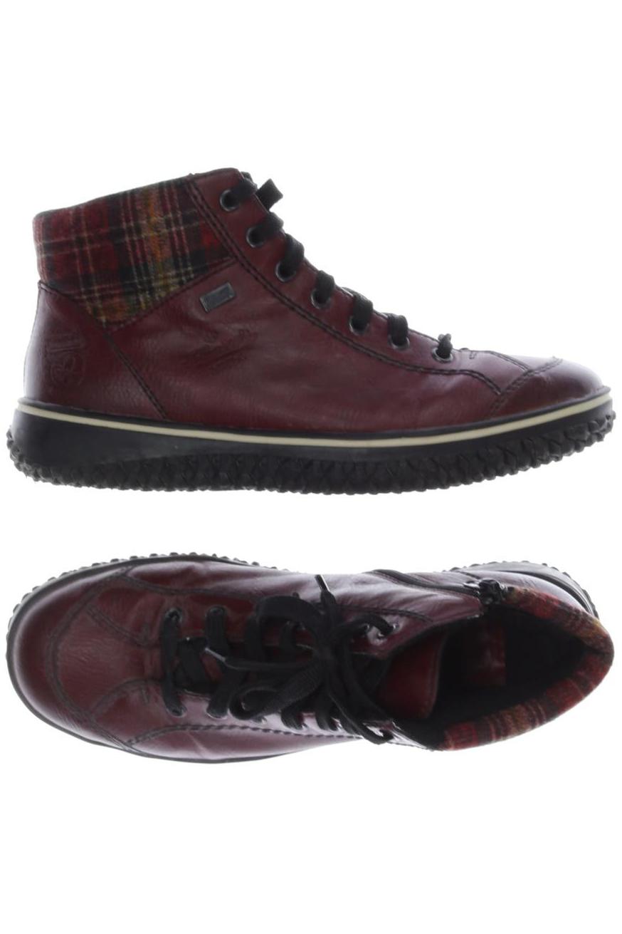 

Rieker Damen Stiefelette, bordeaux, Gr. 39